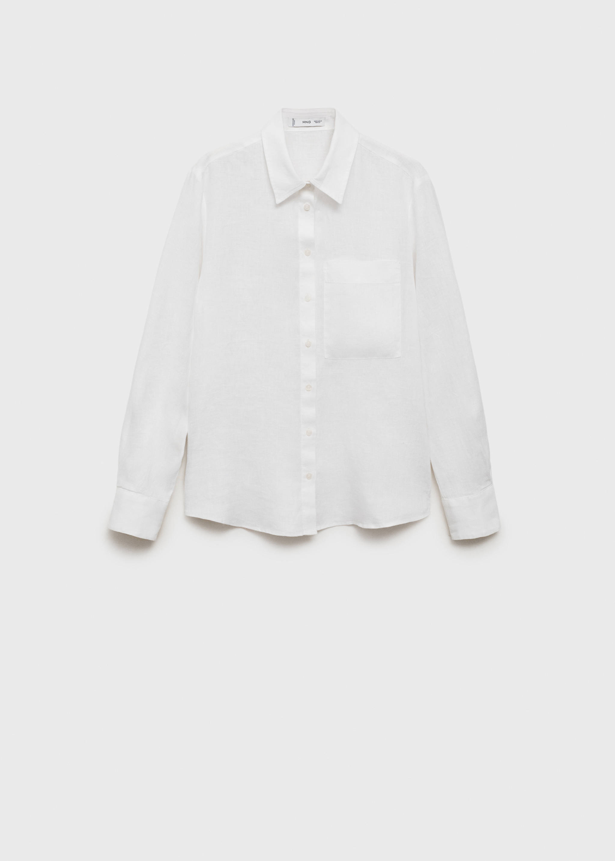 Pocket linen shirt - Article without model