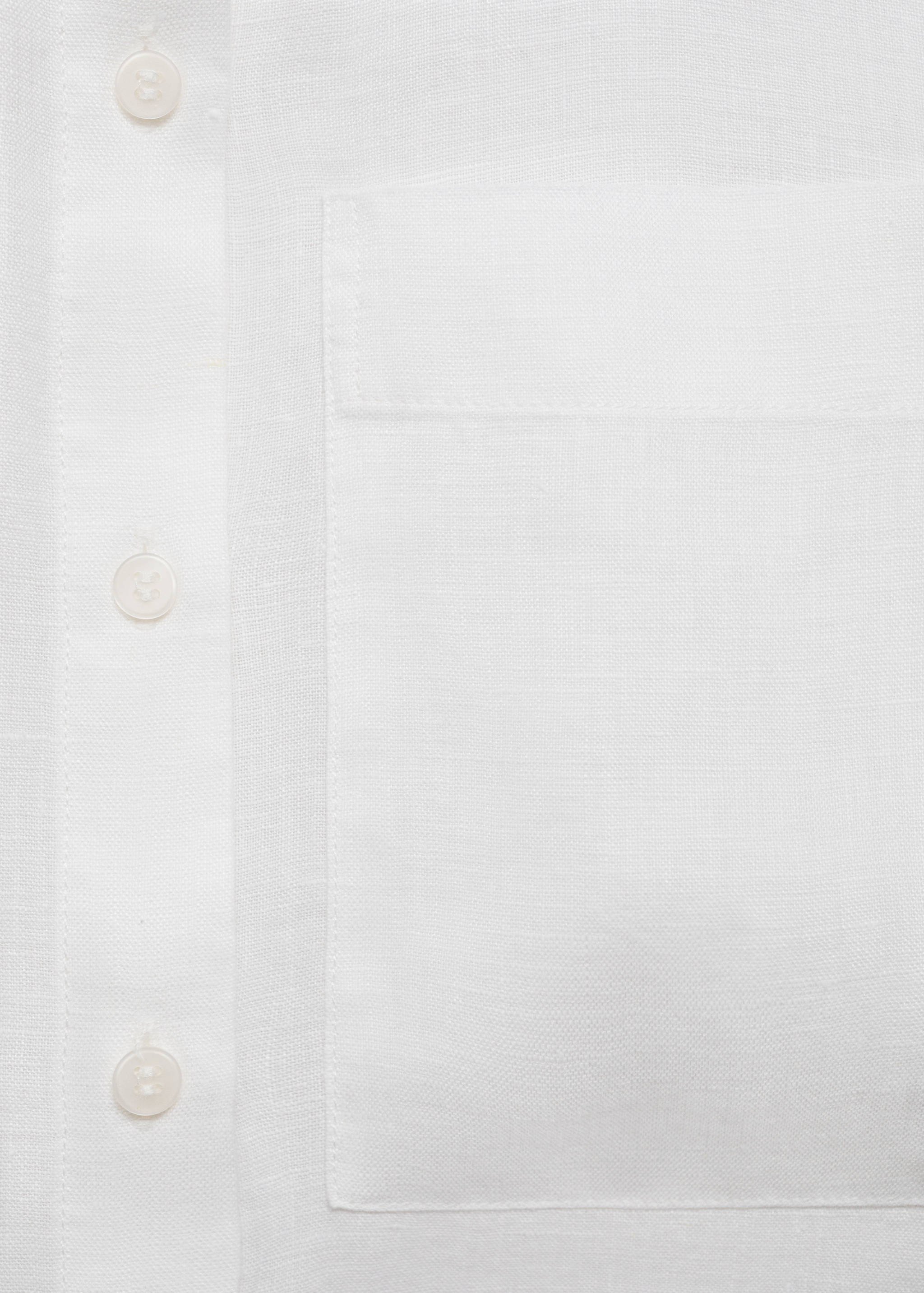 Pocket linen shirt - Details of the article 8