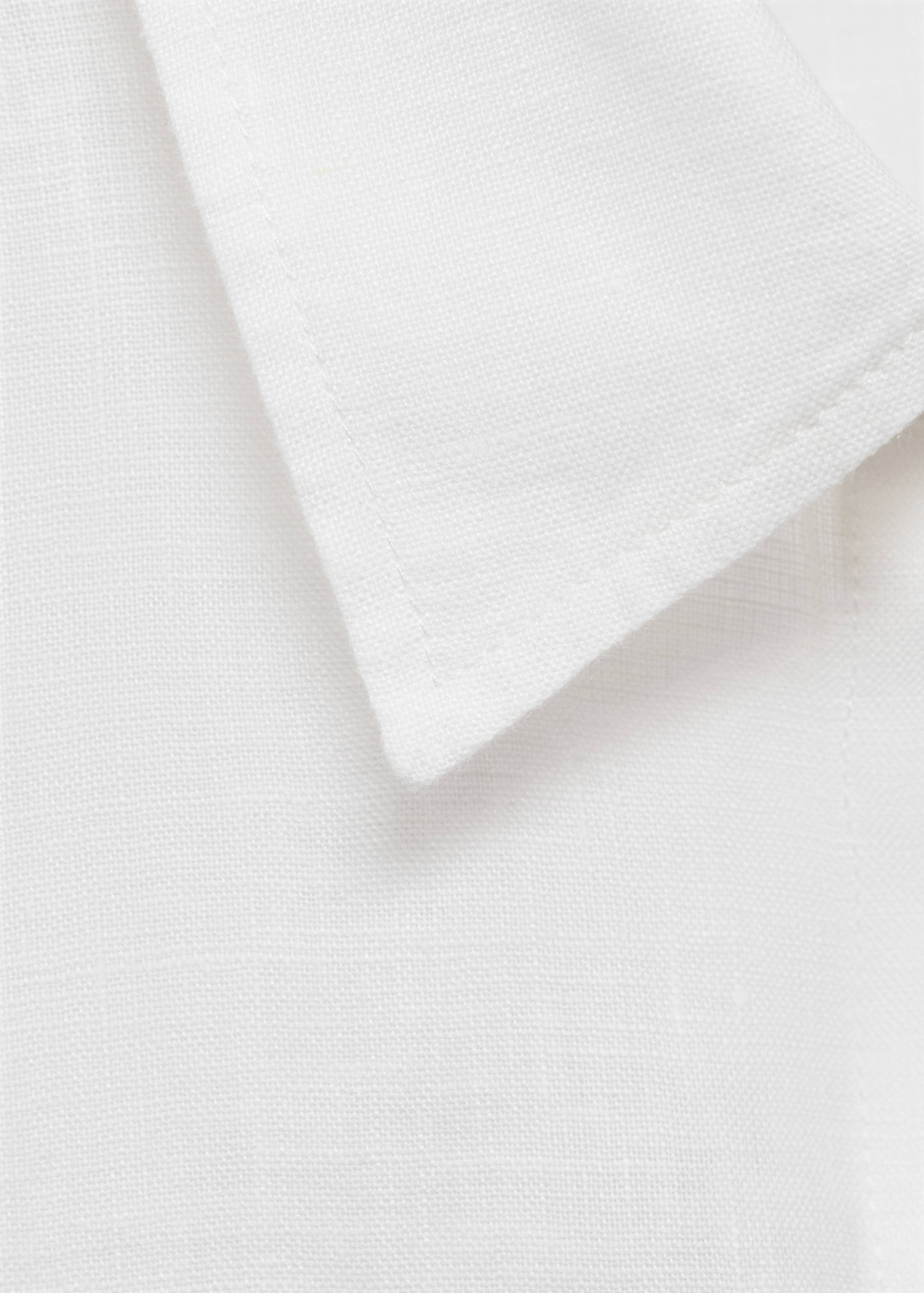 Pocket linen shirt - Details of the article 0
