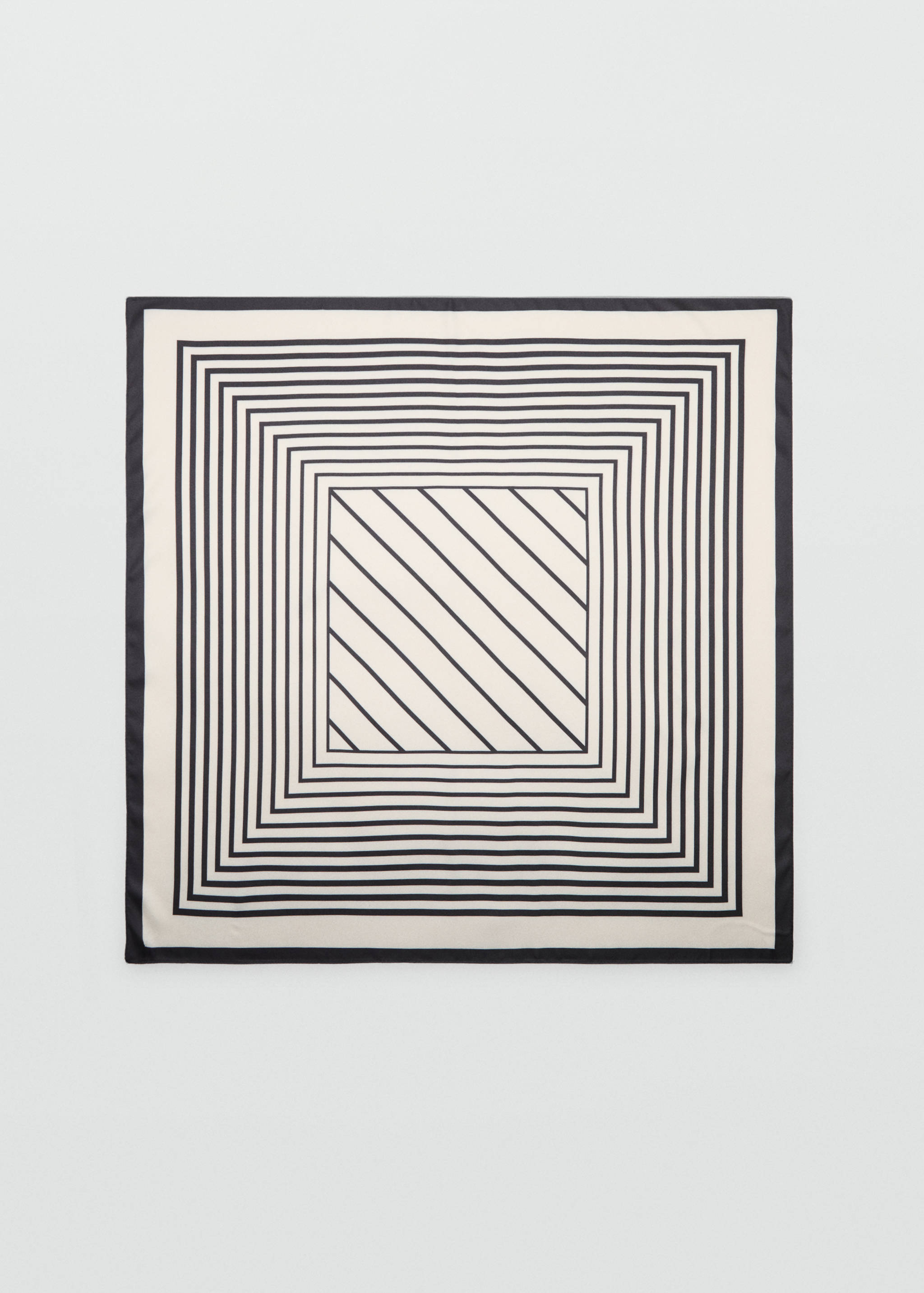 Pañuelo estampado rayas geométrico - Artículo sin modelo