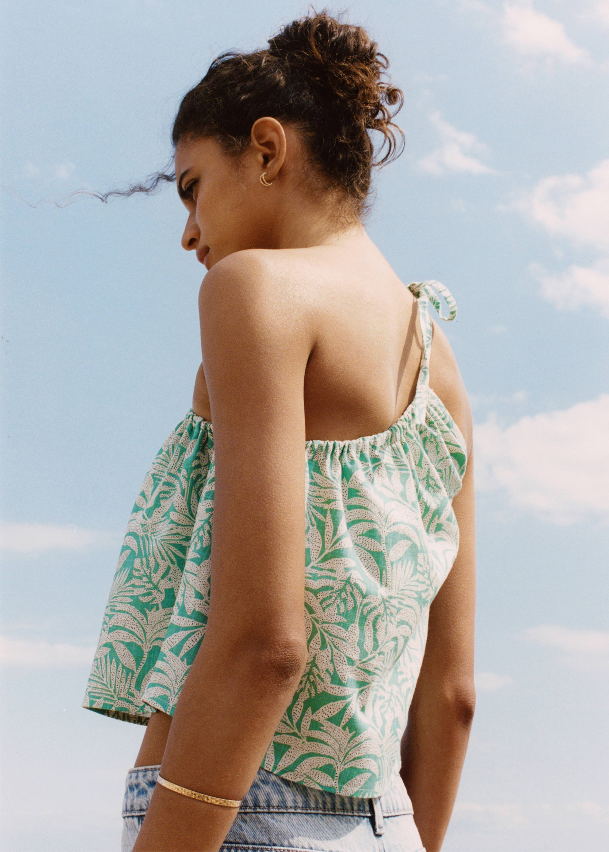 Top asimétrico estampado - Detalle del artículo 5