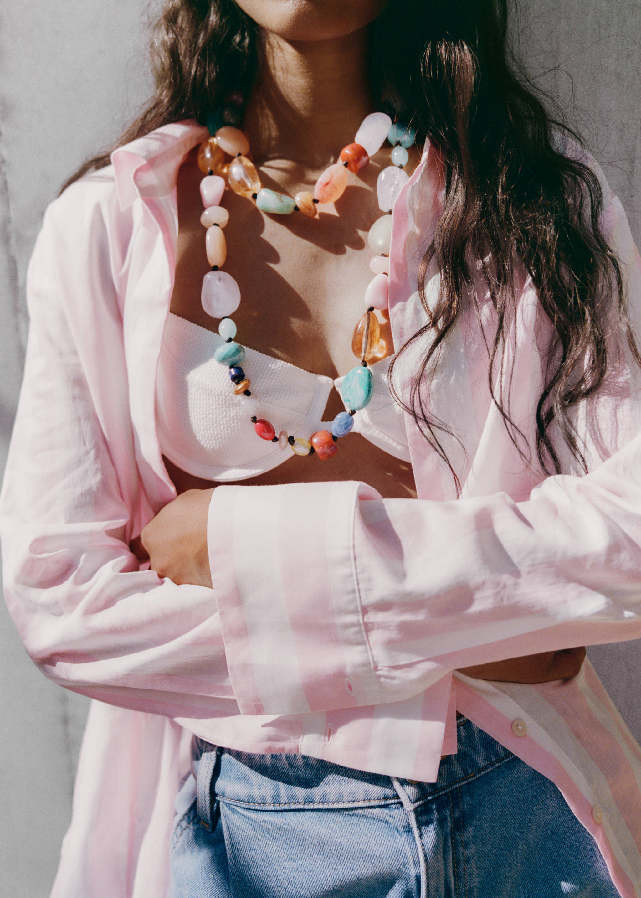 Striped cotton shirt - Details of the article 6