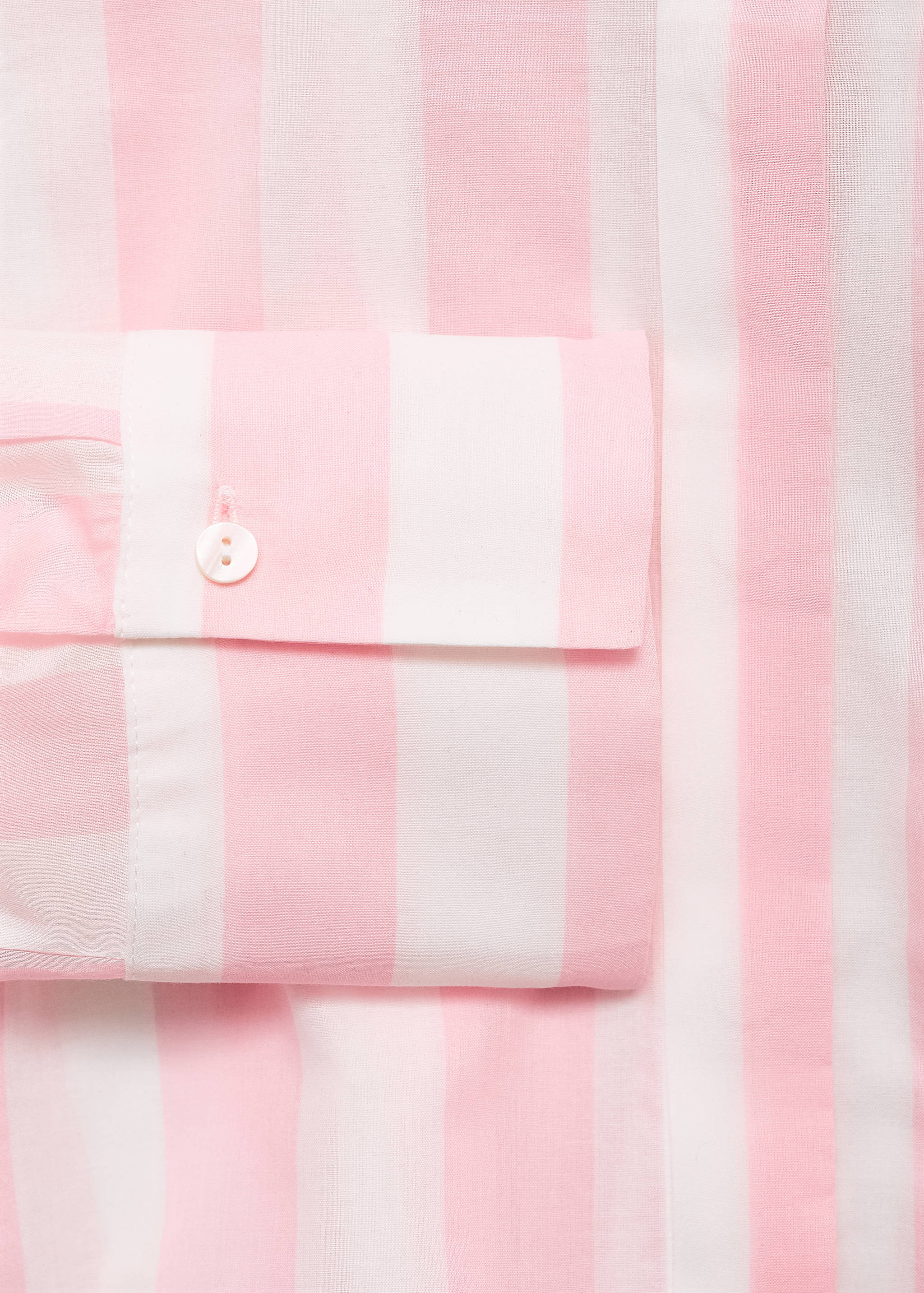 Striped cotton shirt - Details of the article 0