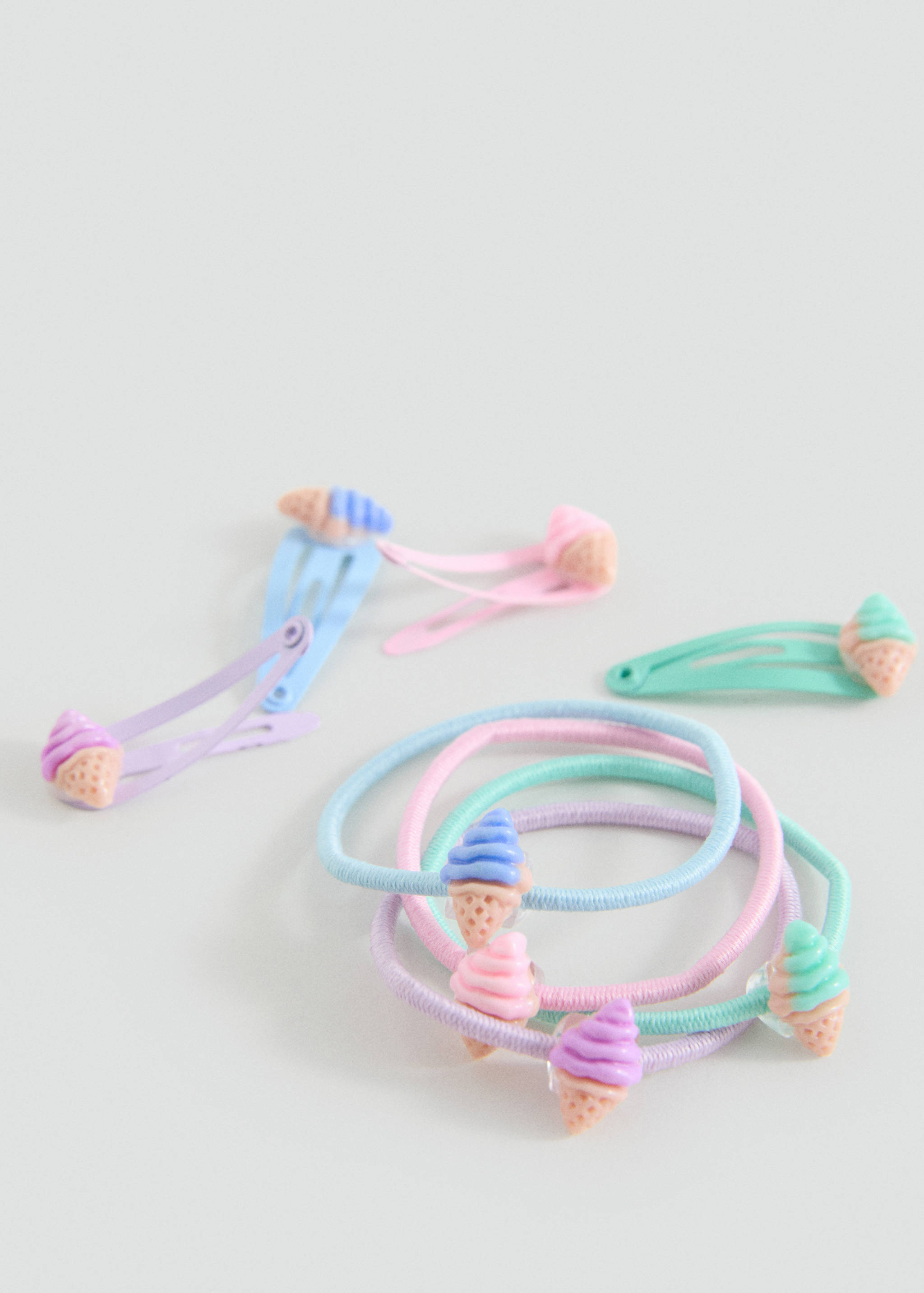 Pack of hairpins and hair bands - Medium plane