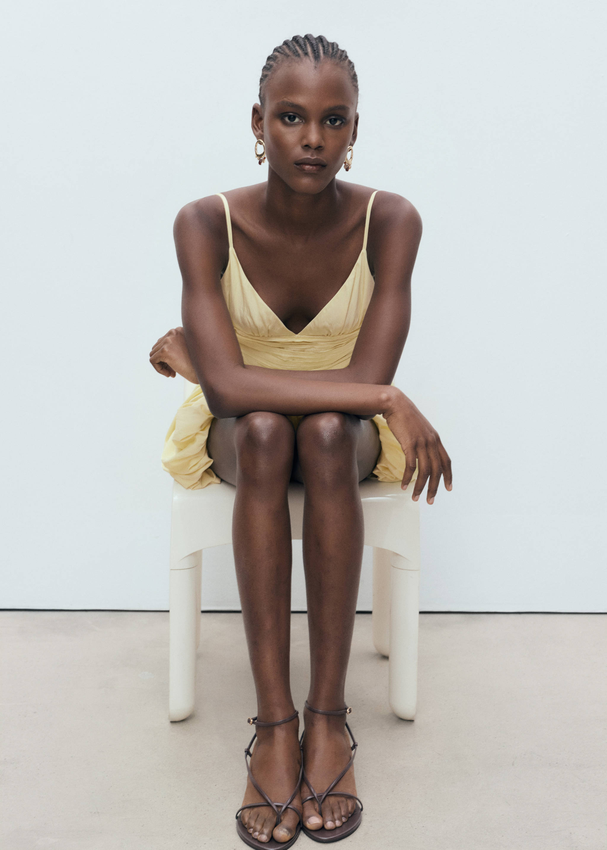 Vestido globo fruncidos - Detalle del artículo 2