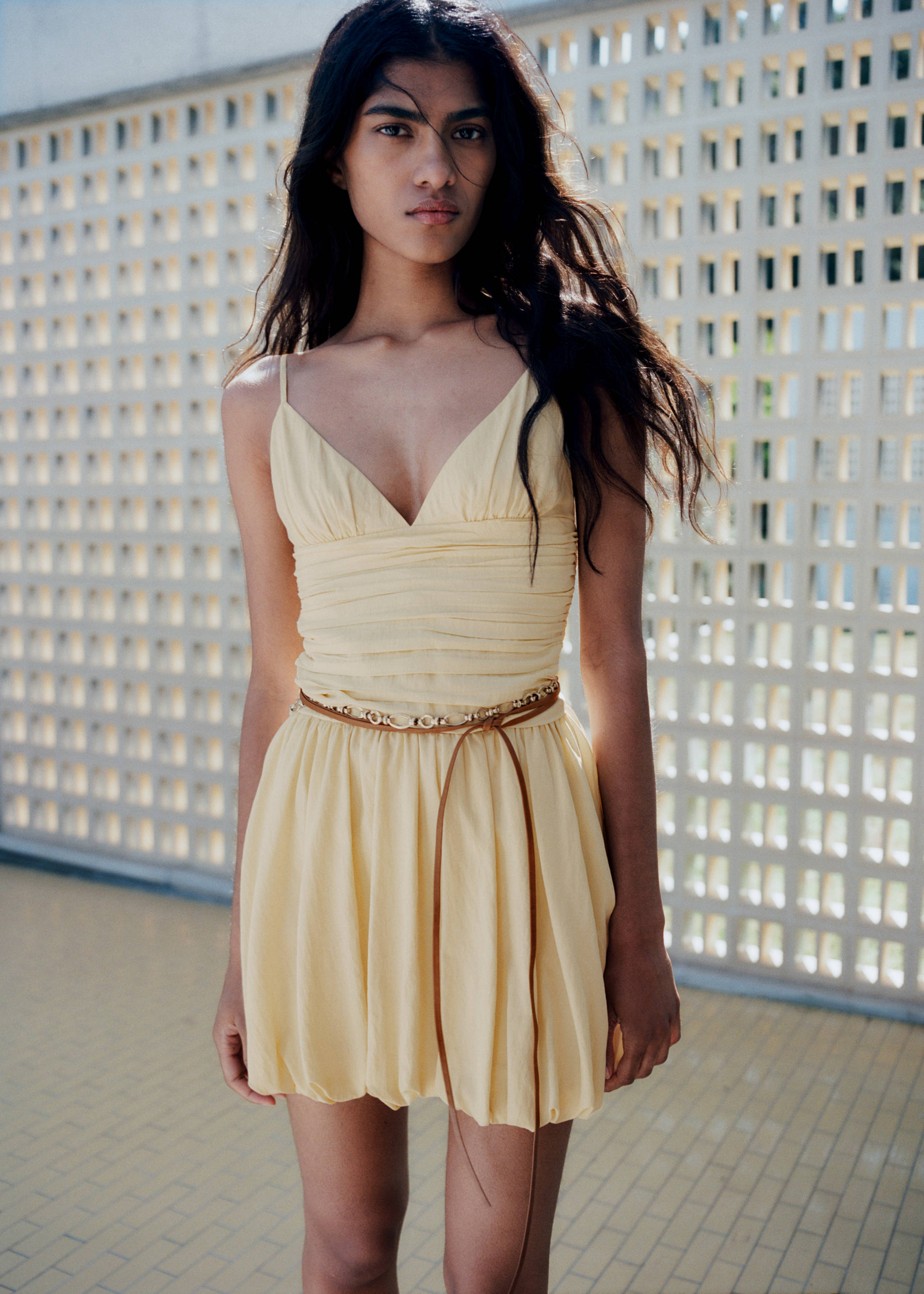 Vestido globo fruncidos - Detalle del artículo 7