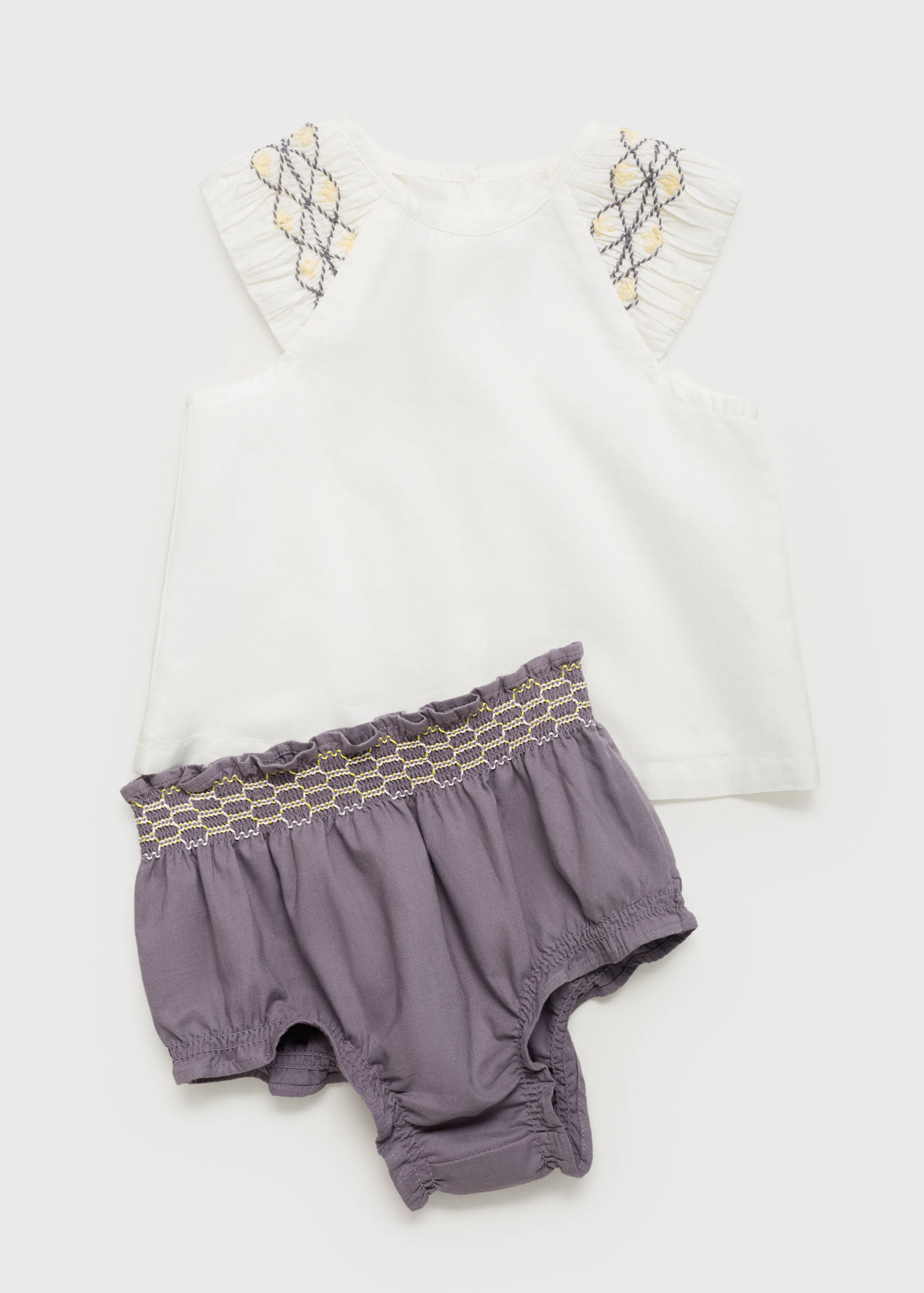 بلوزة قطنية مطرزة - تفاصيل المنتج 6