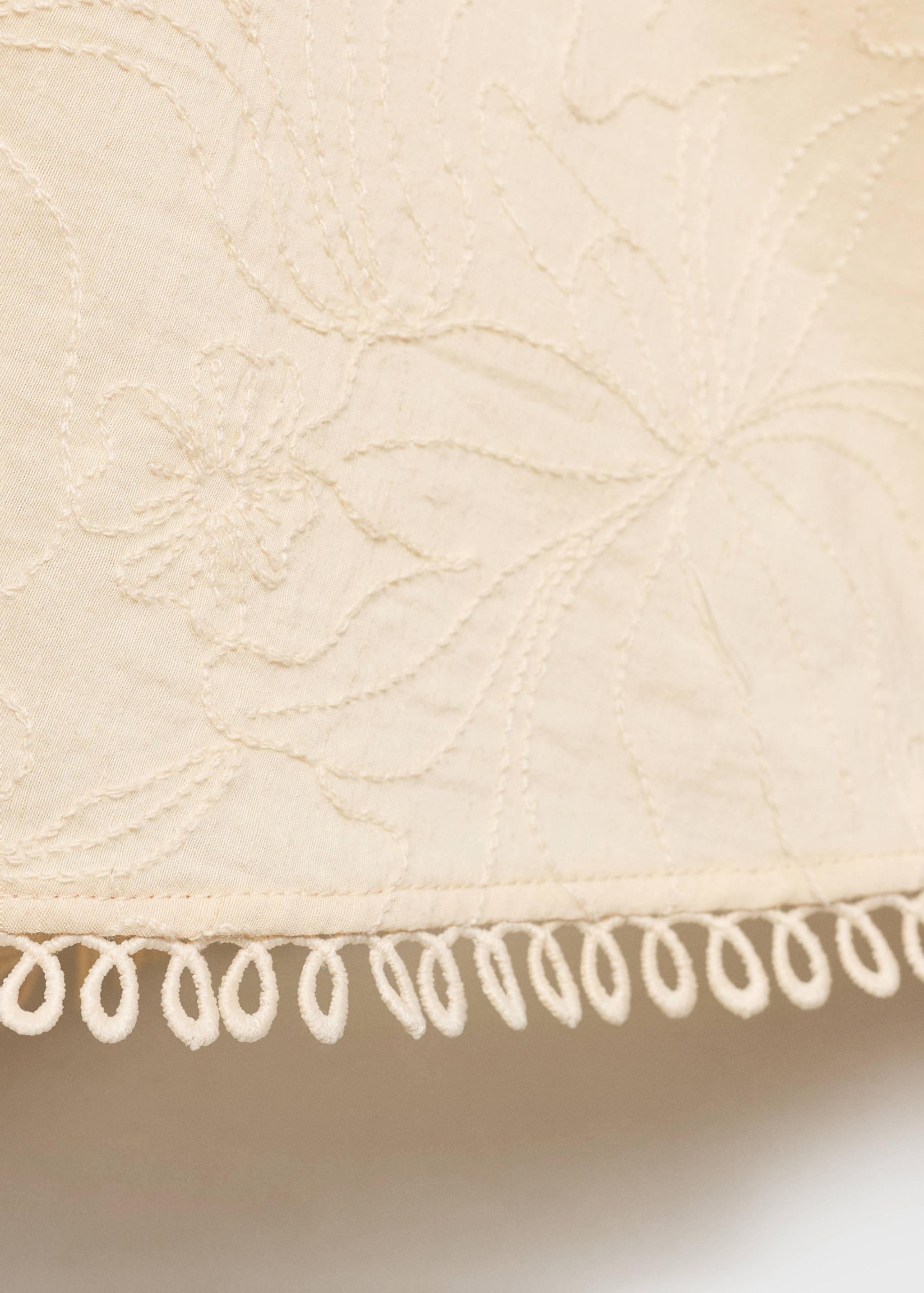 Φόρεμα μίντι κέντημα - Λεπτομέρεια του προϊόντος 8