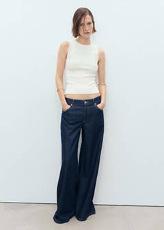 Fine-knit top — Ecru 2