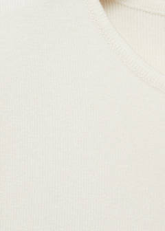 Fine-knit top — Ecru 7