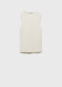 Fine-knit top — Ecru 6