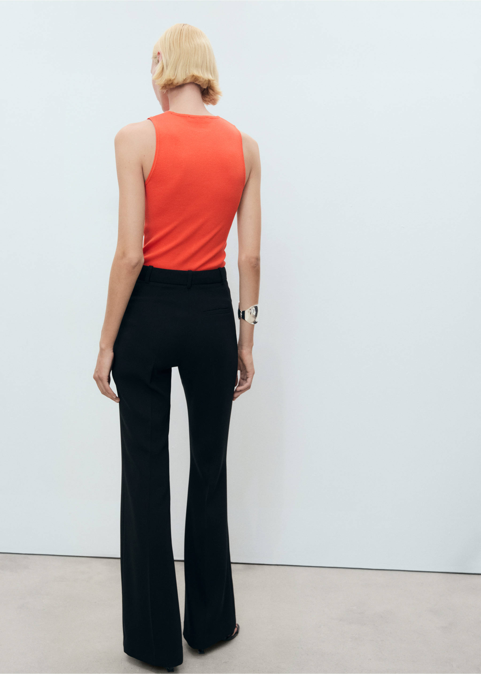 Top punto fino - Reverso del artículo, Naranja. Ref: 17061177-00.