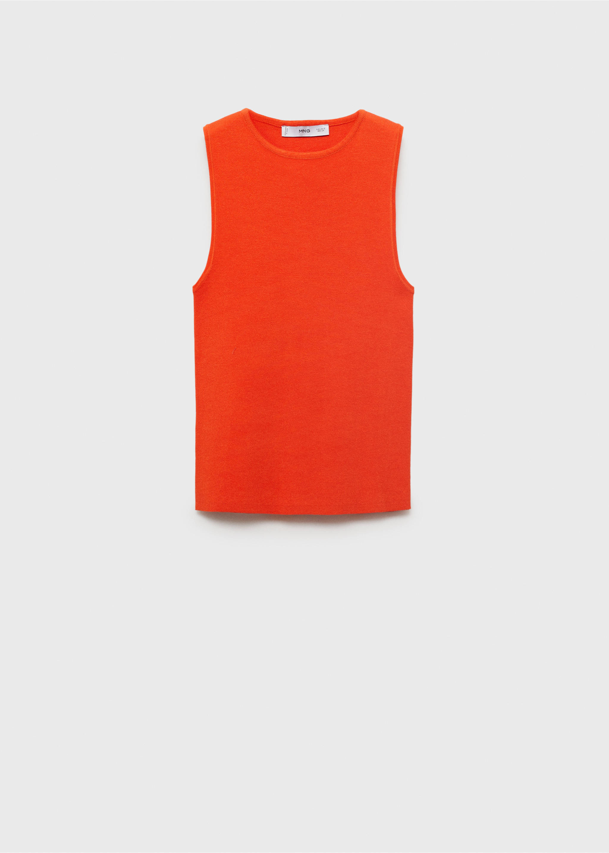 Top punto fino - Artículo sin modelo, Naranja. Ref: 17061177-00.