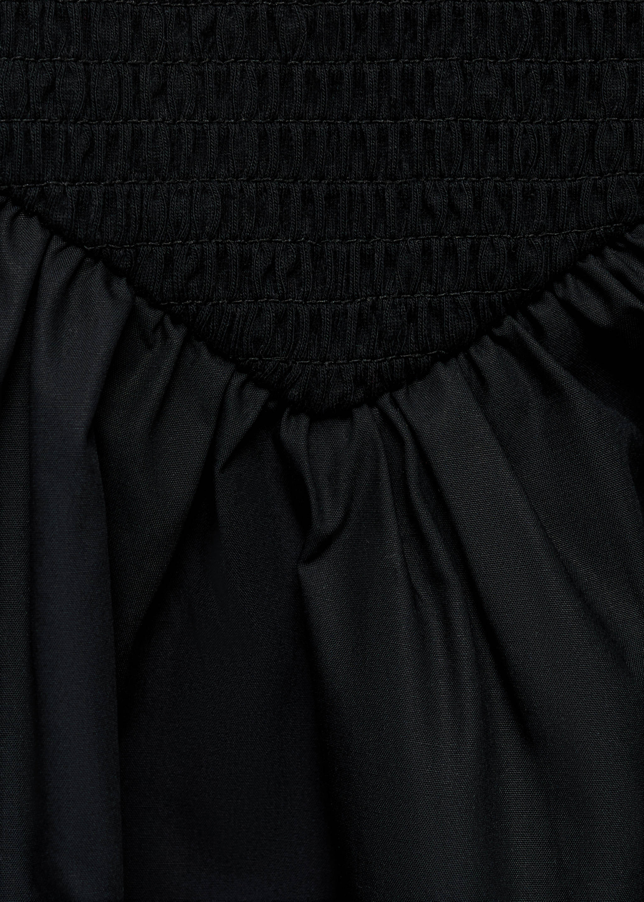 Combined gathered dress - Details of the article 0