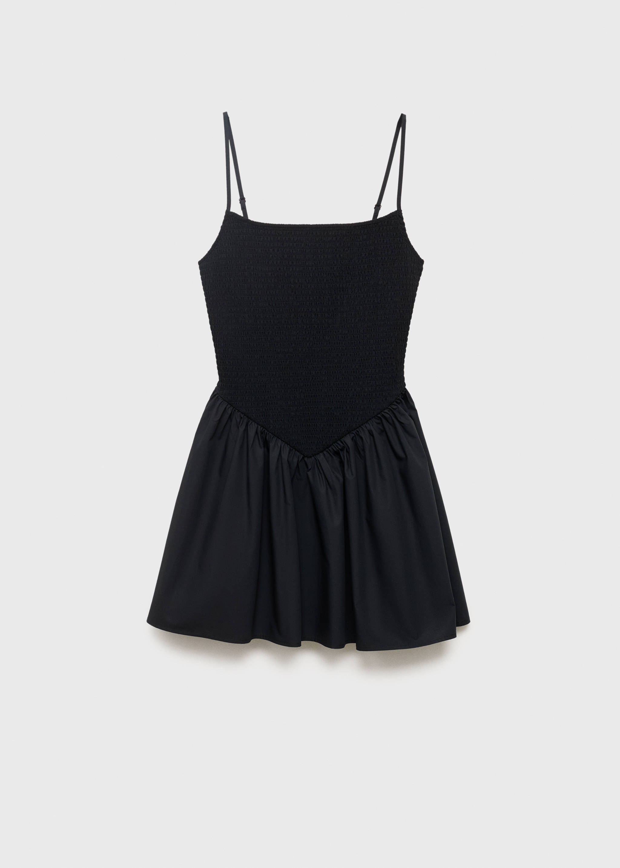Combined gathered dress - Article without model
