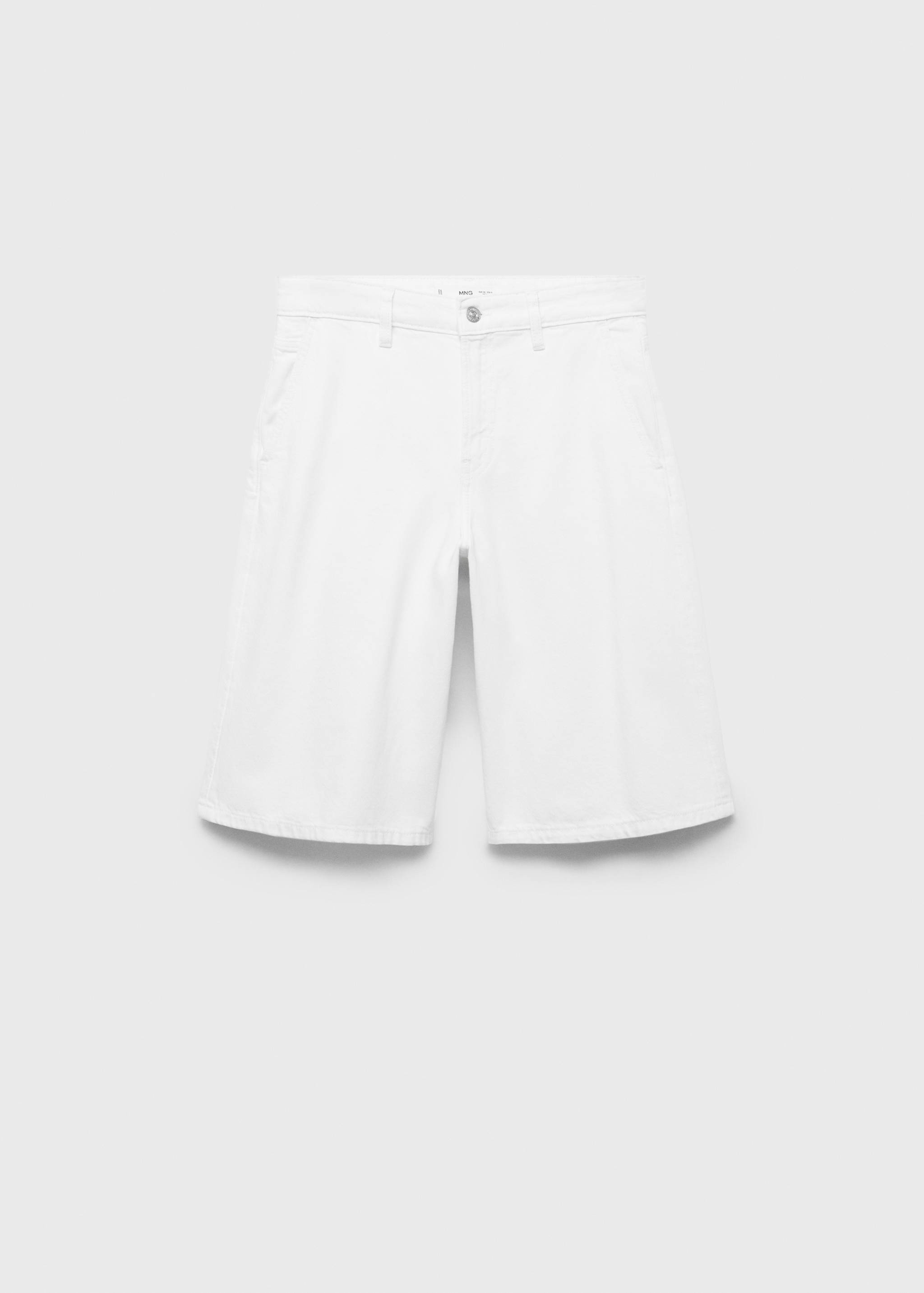 Bermuda jorts denim tiro medio - Artículo sin modelo