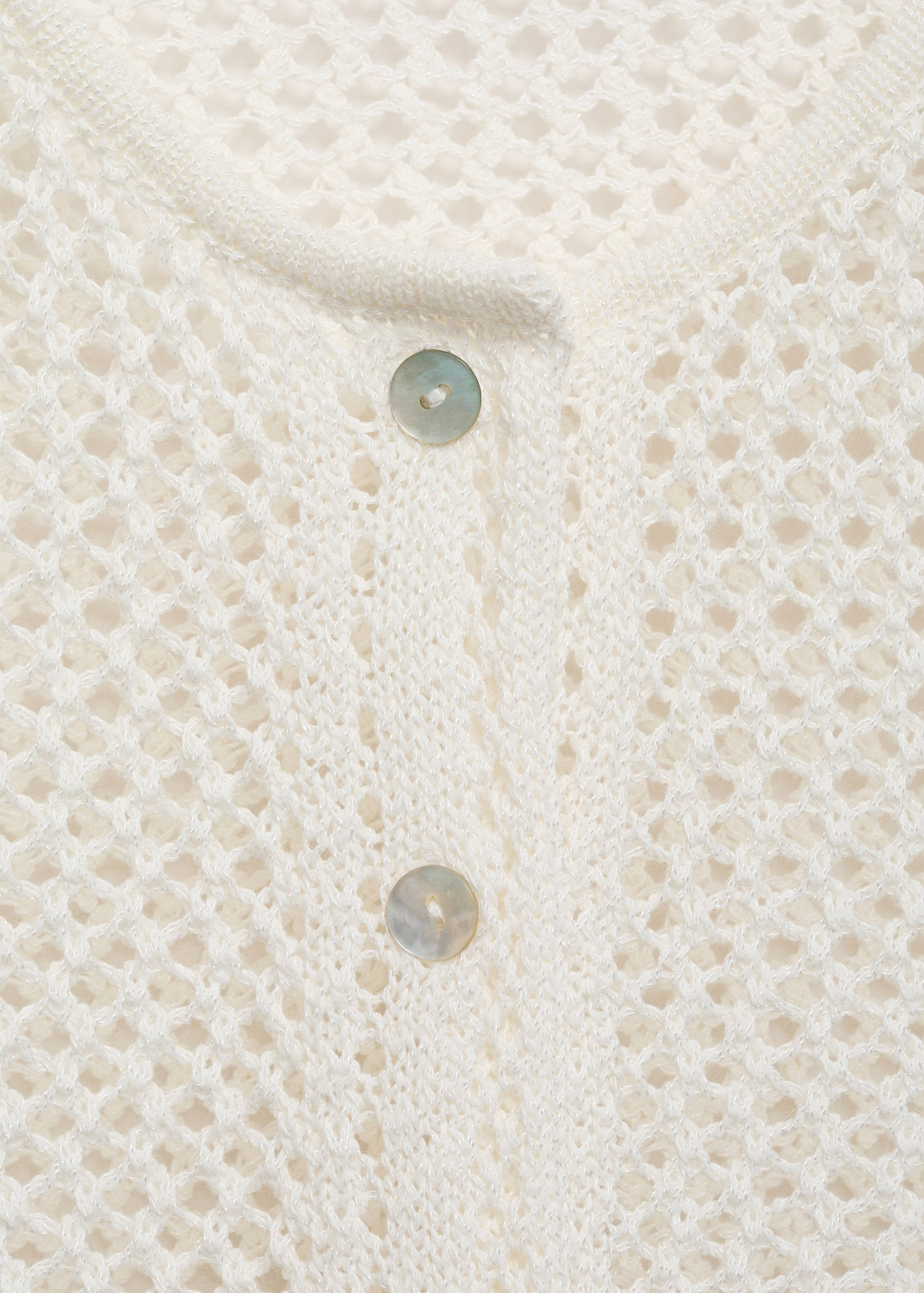 Horgolt kardigán gombos záródással - A termék adatai 8