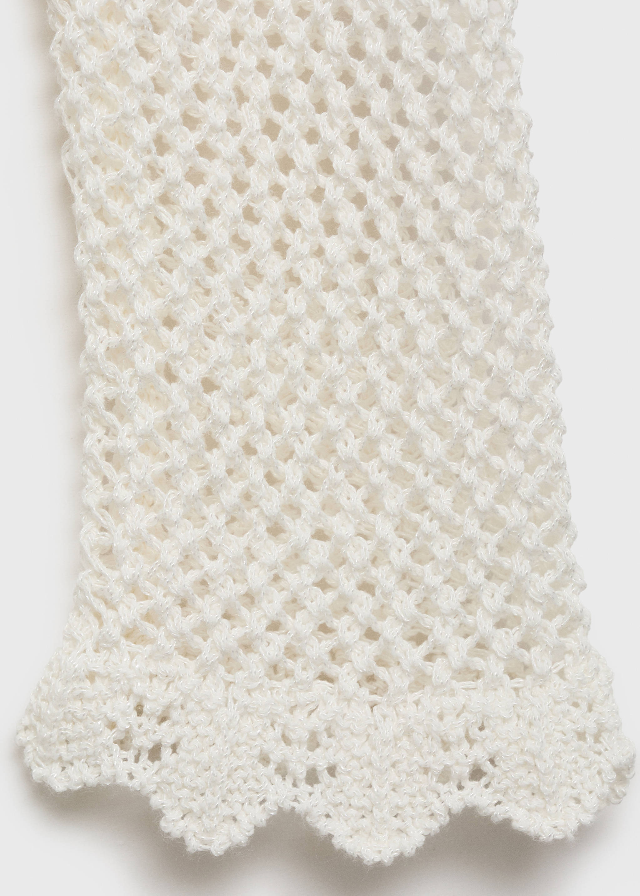 Horgolt kardigán gombos záródással - A termék adatai 0