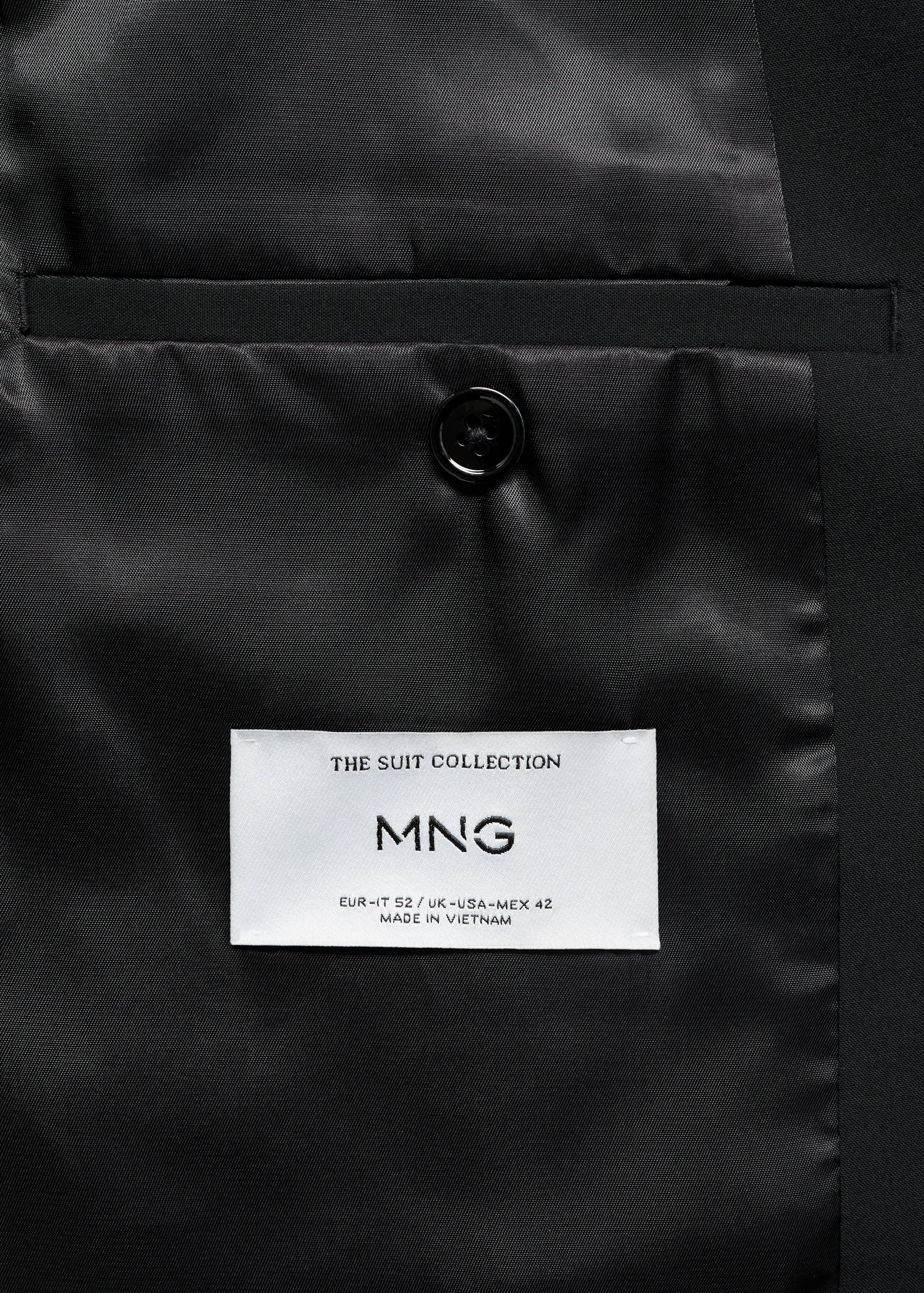 Boston regular-fit double-breasted suit jacket - Details of the article 0