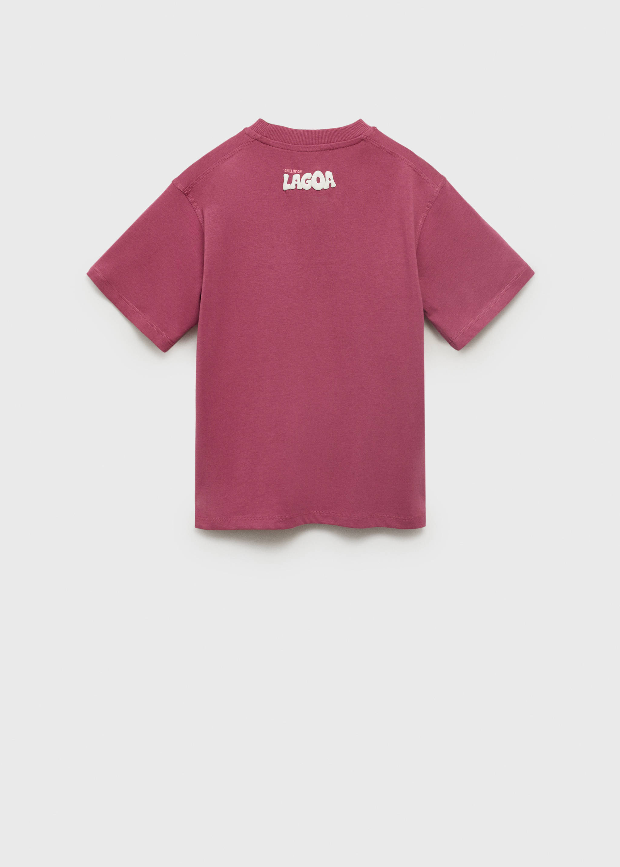 Short-sleeved printed t-shirt - Reverse of the article