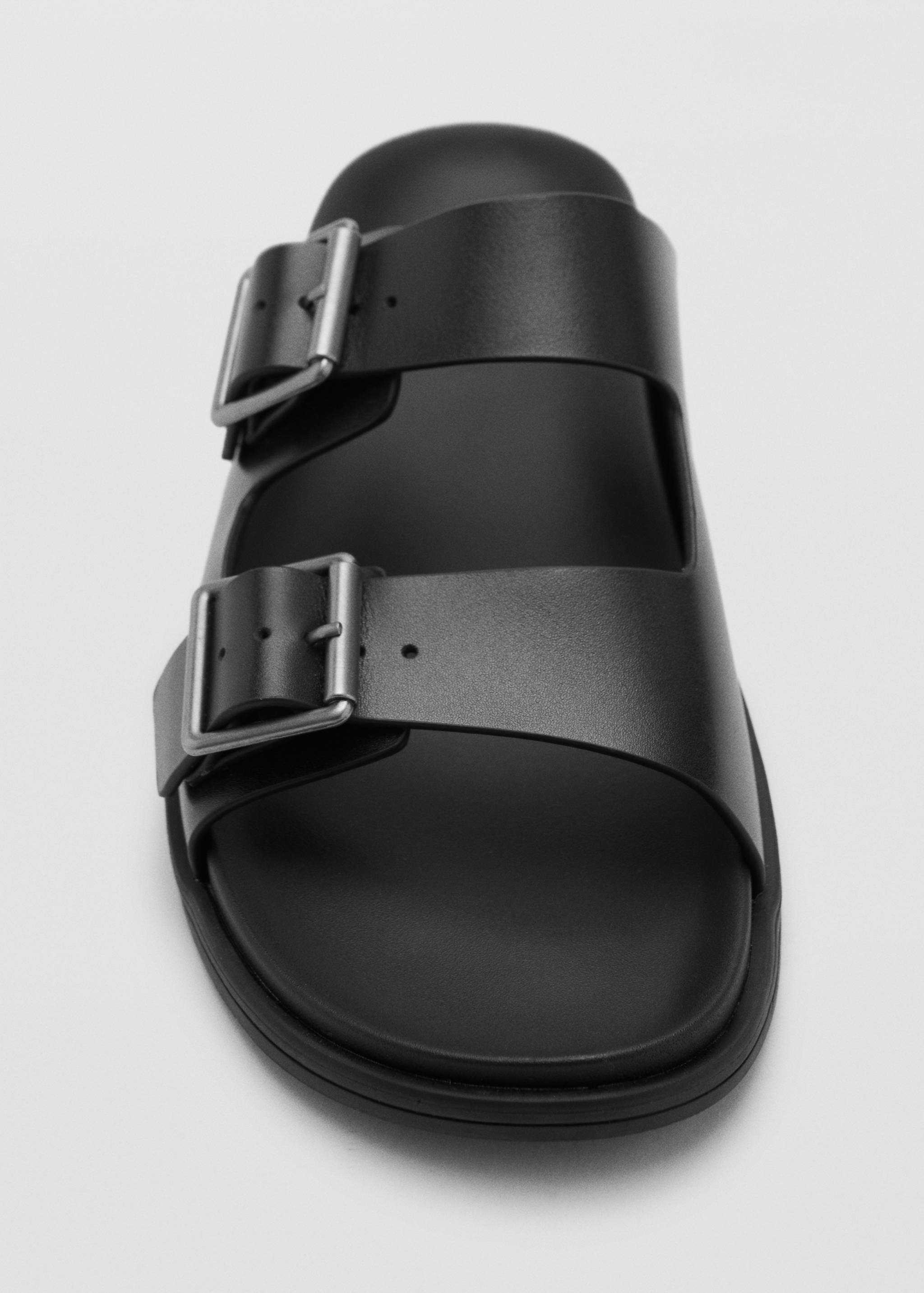 Buckles leather sandal - Details of the article 2