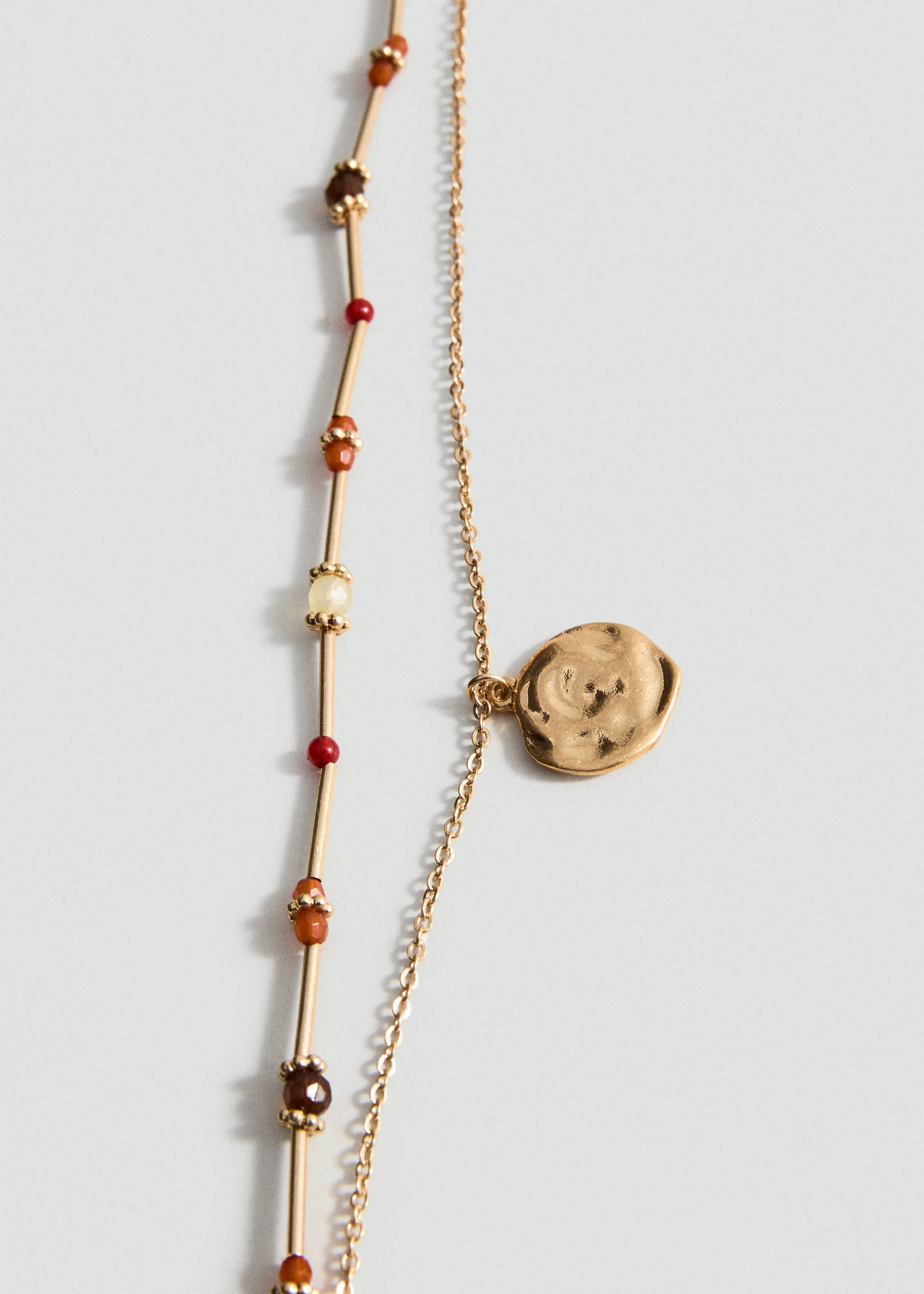 Collar doble colgante combinado - Detalle del artículo 1