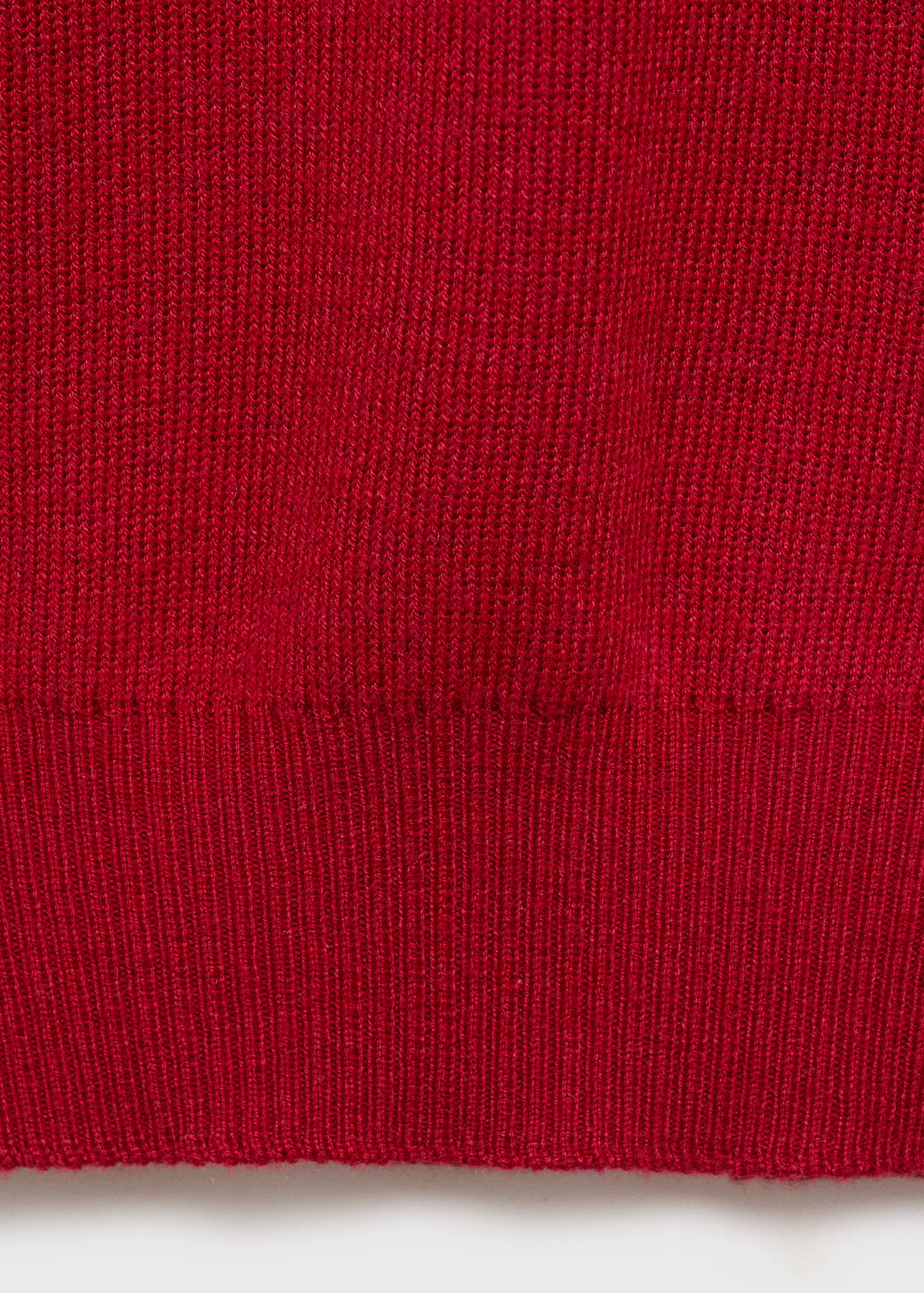 Short-sleeved fine-knit sweater - Details of the article 0