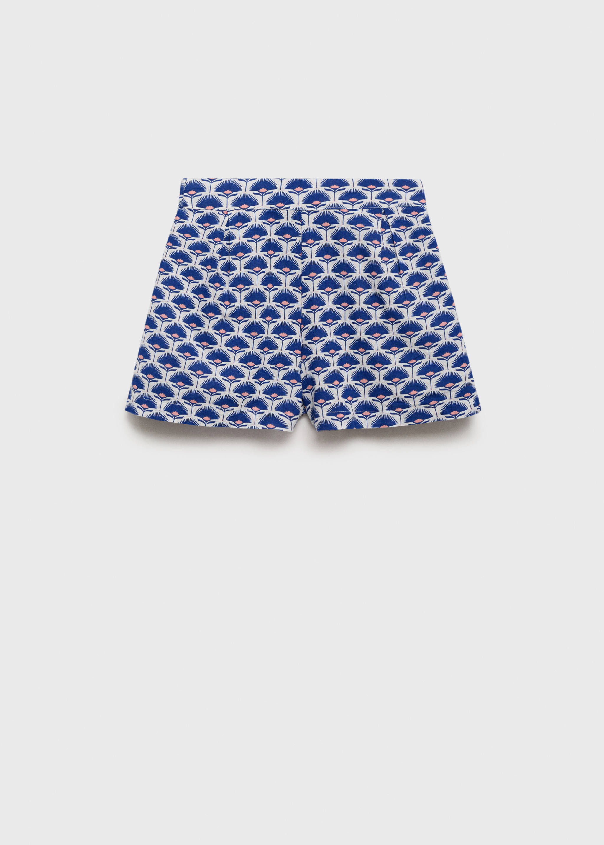 Printed linen shorts - Товар без моделі