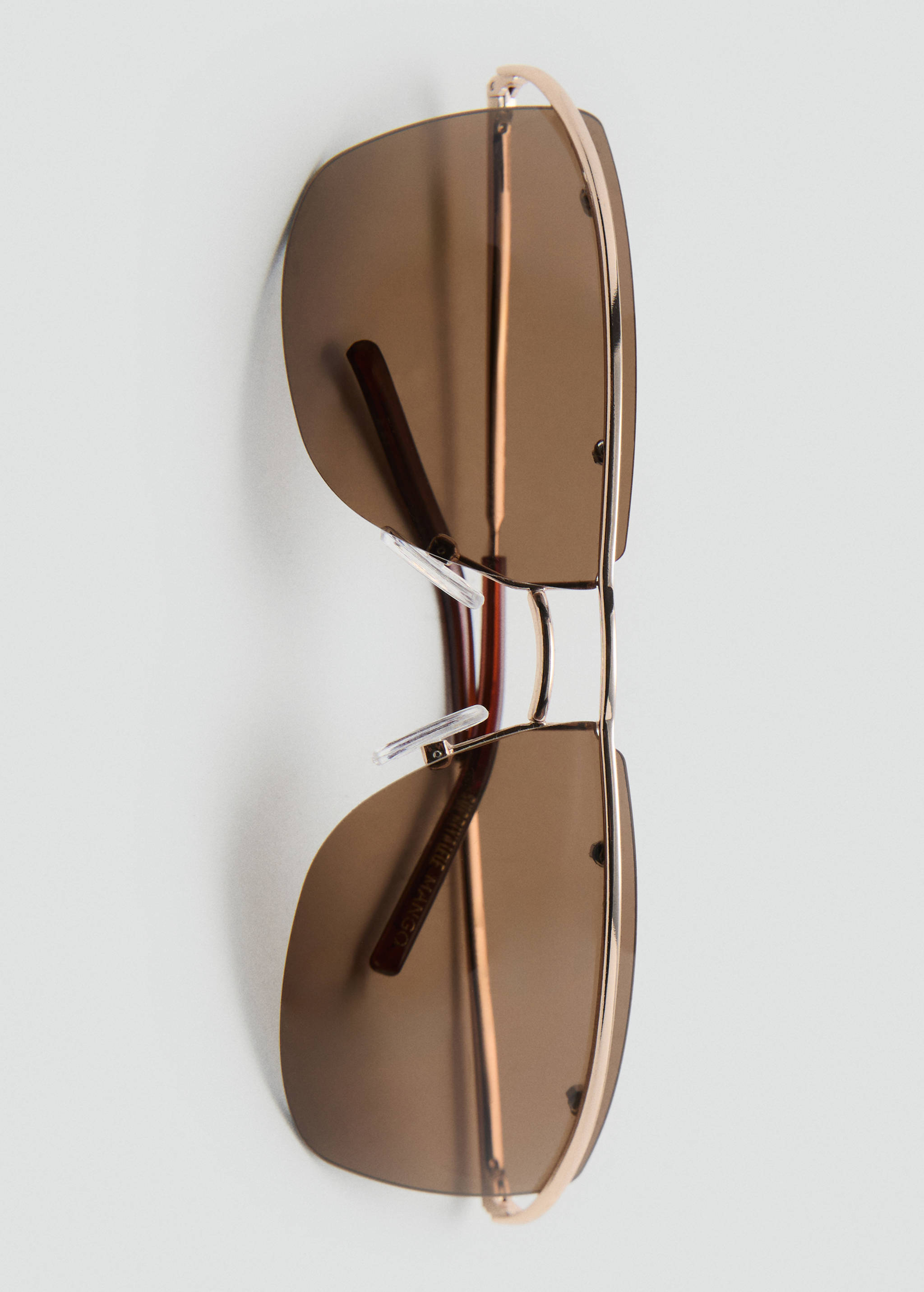 Frameless sunglasses with metal temples - Details of the article 2