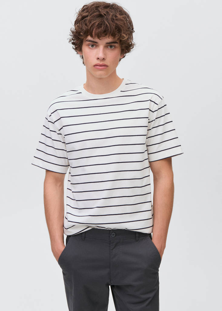 Stretchy chinos — Charcoal