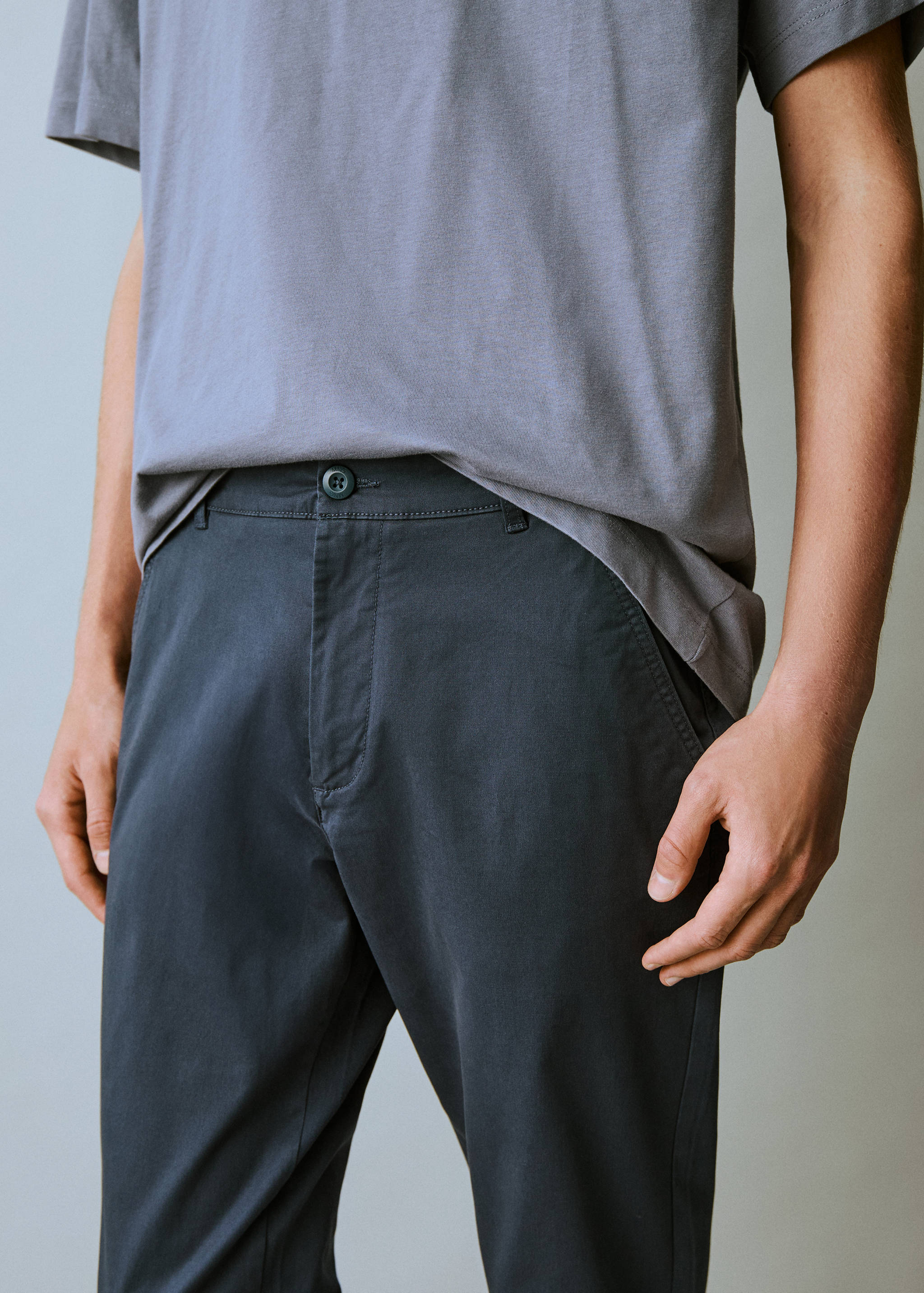 Pantalón chino elástico - Detalle del artículo 1