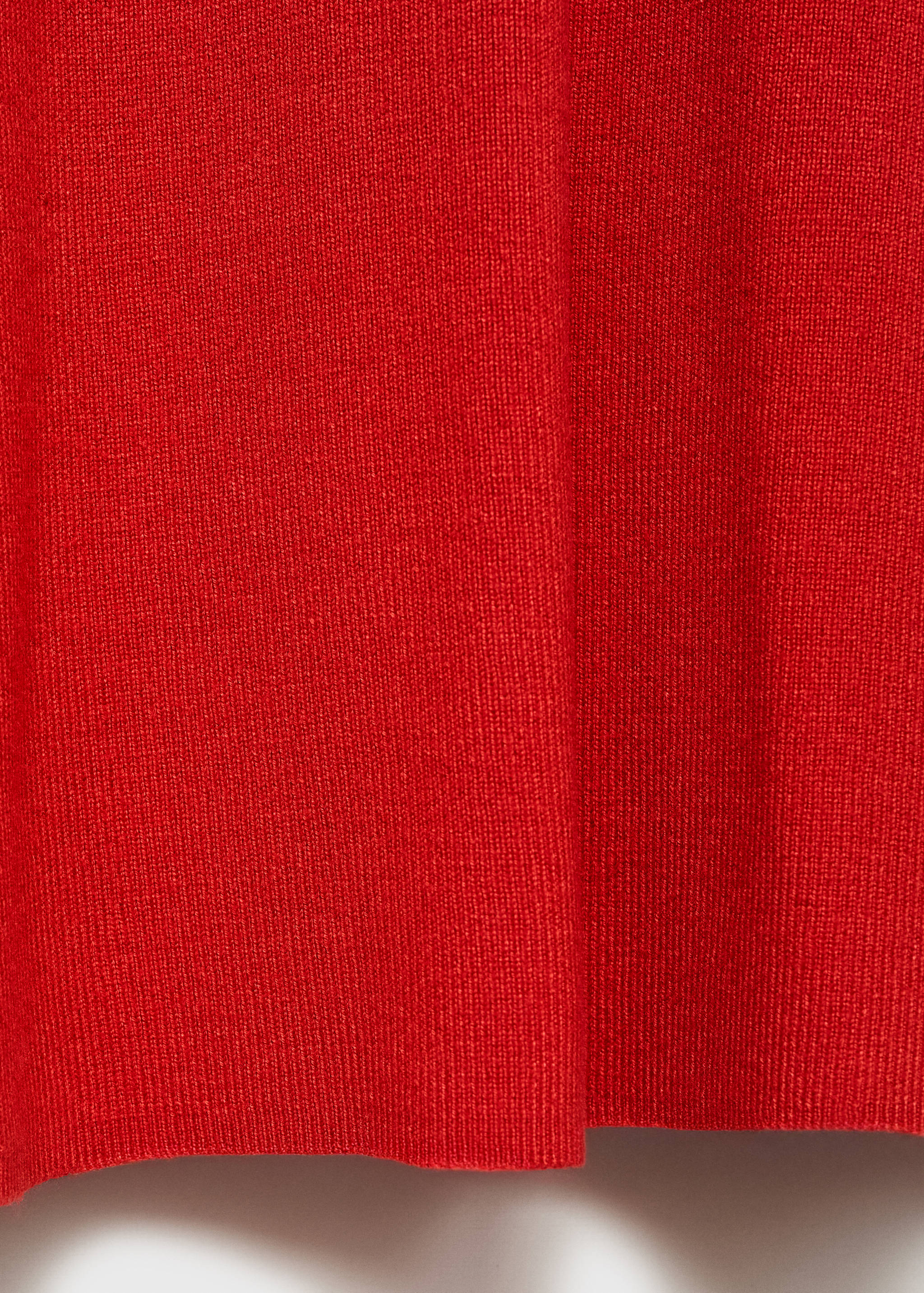 Knitted dress with bow neckline - Details of the article 0