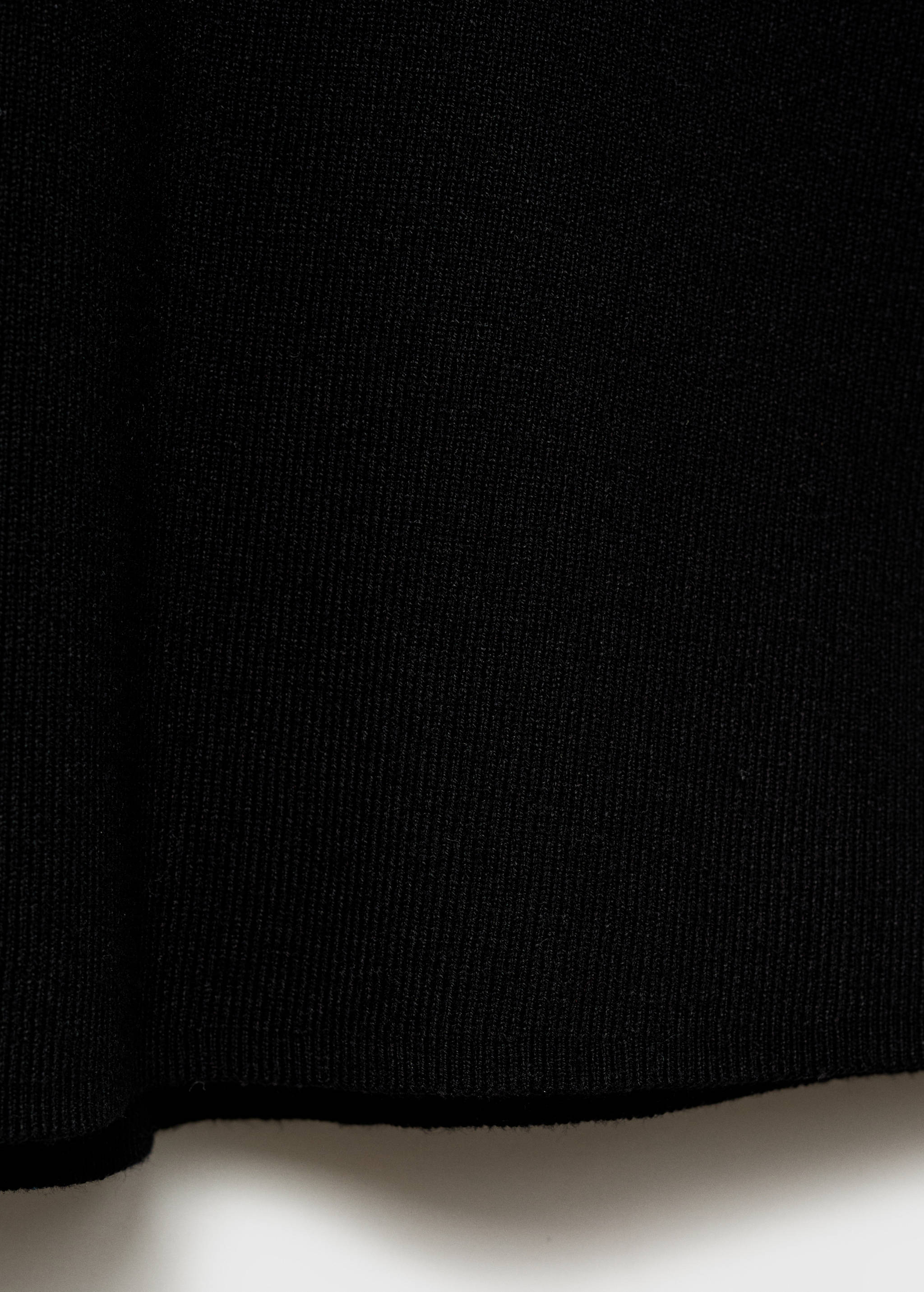 Knitted dress with bow neckline - Details of the article 0