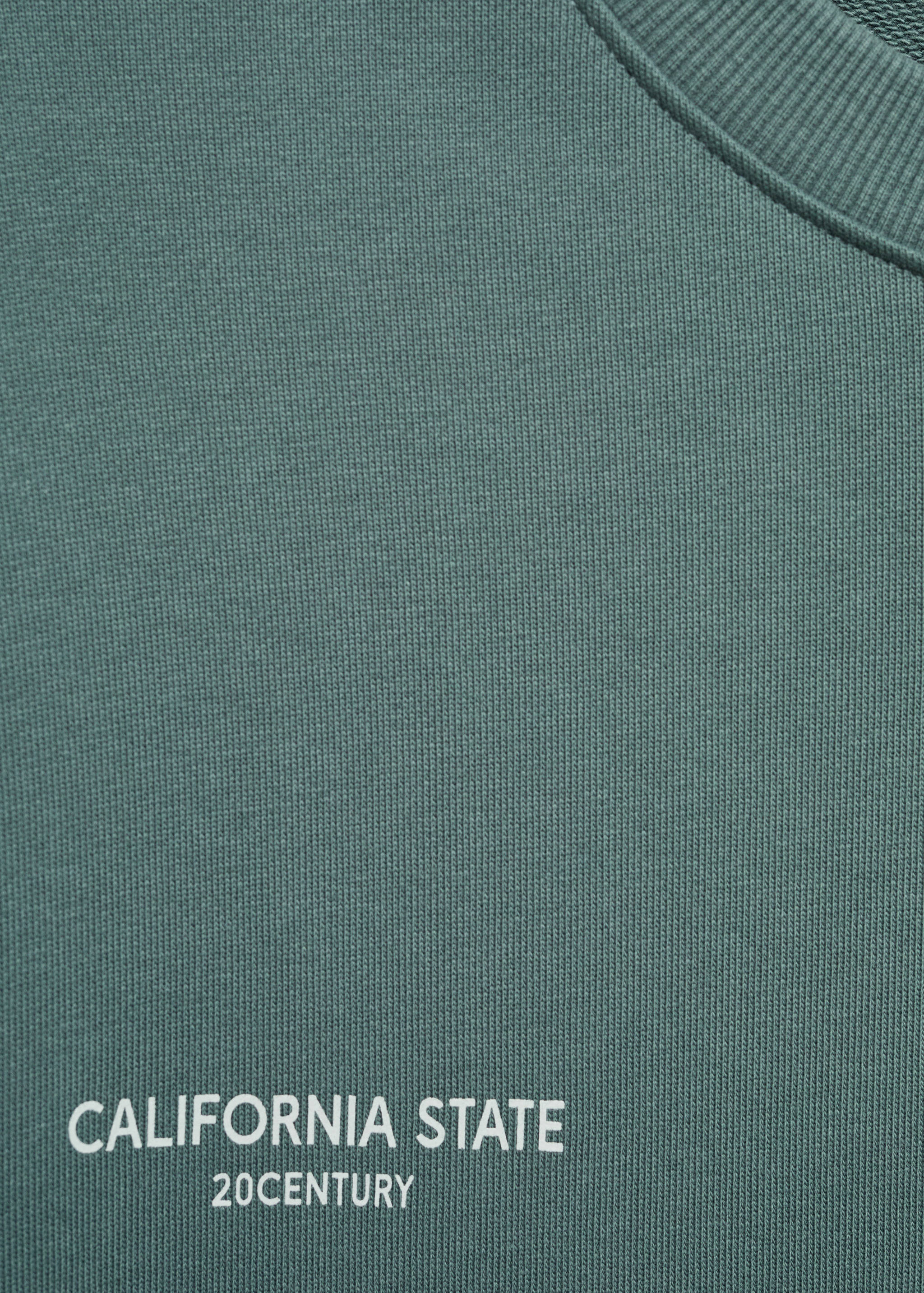 Combined printed cotton sweatshirt - Details of the article 0