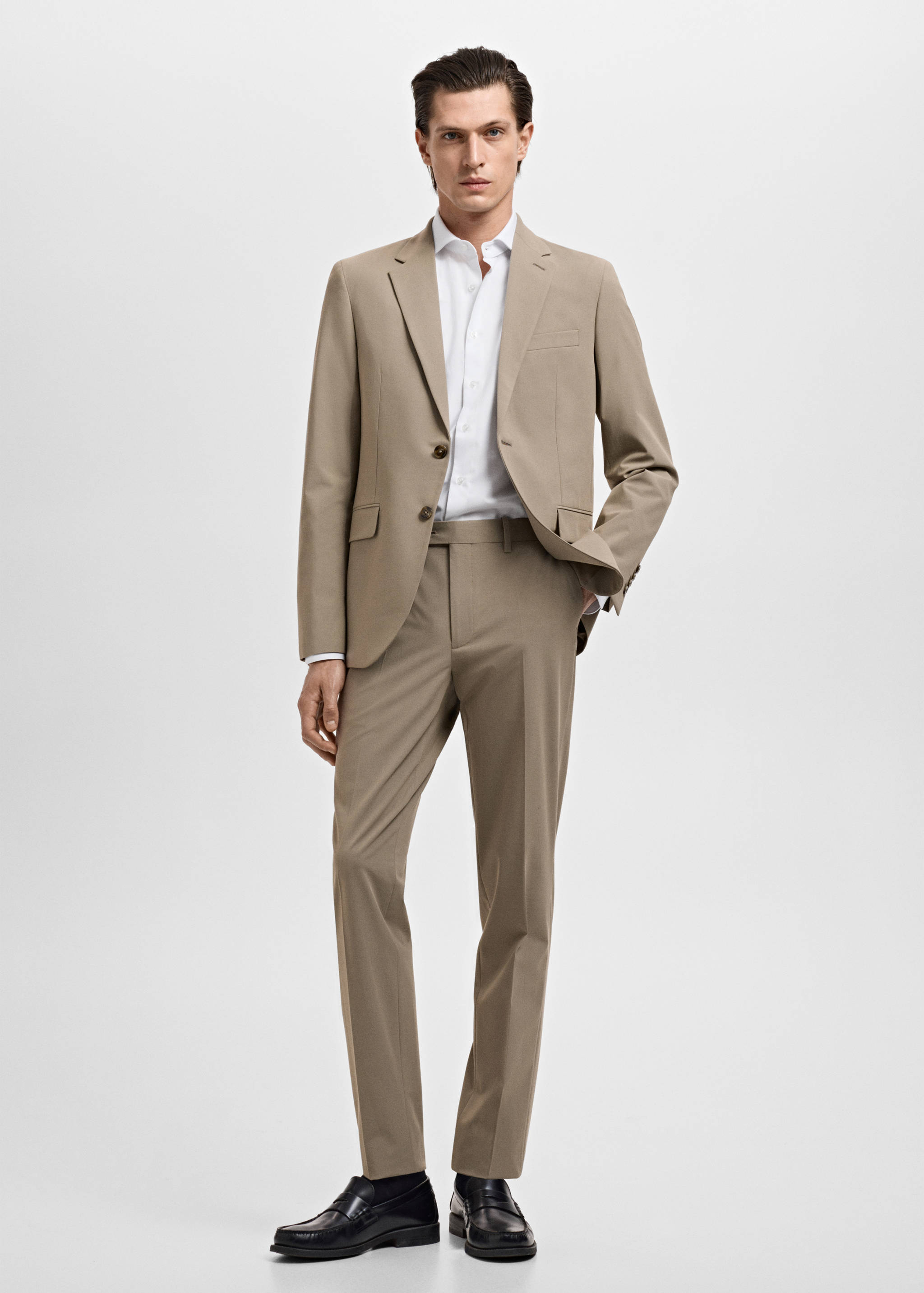 100% cotton dress shirt - General plane