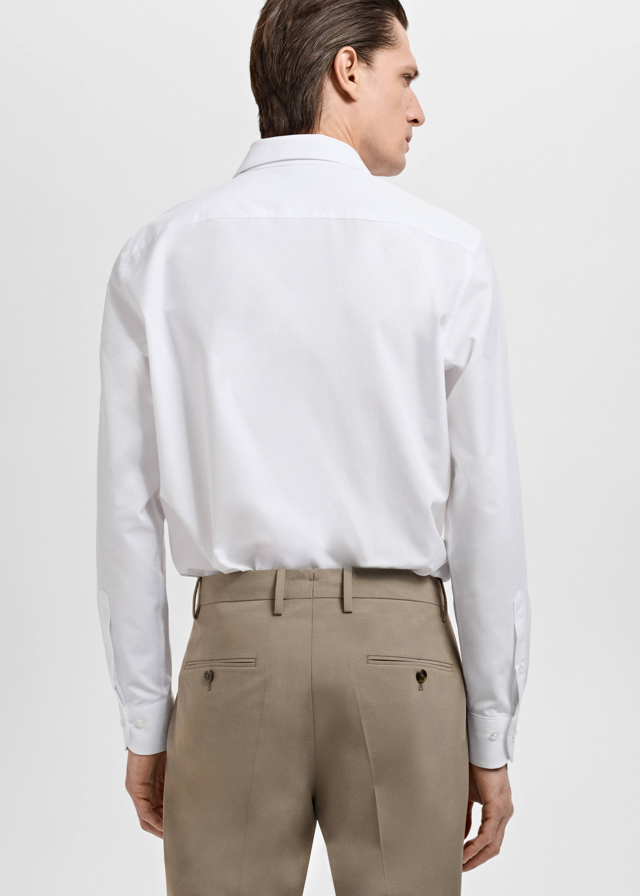 100% cotton dress shirt - Reverse of the article