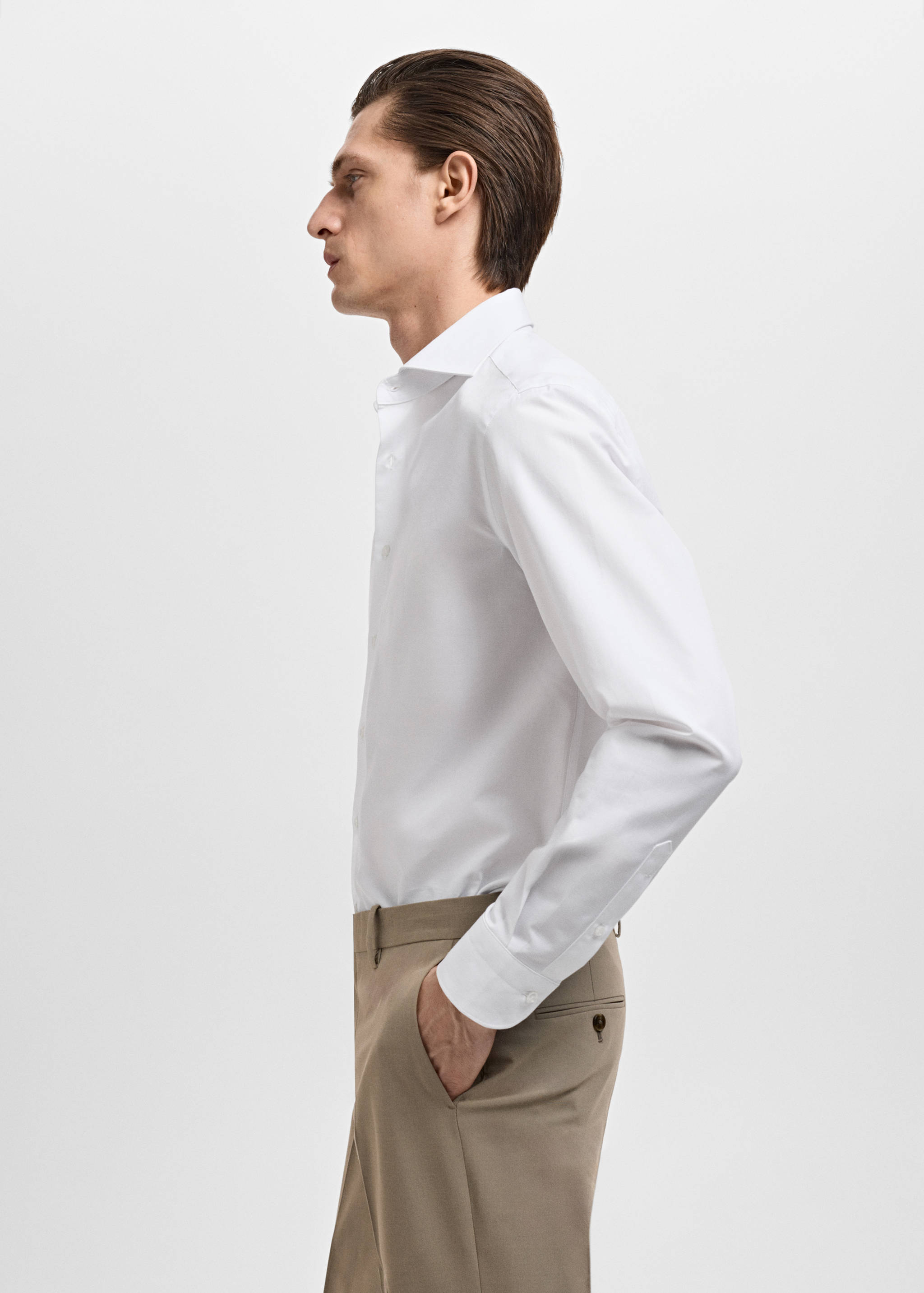 100% cotton dress shirt - Details of the article 2