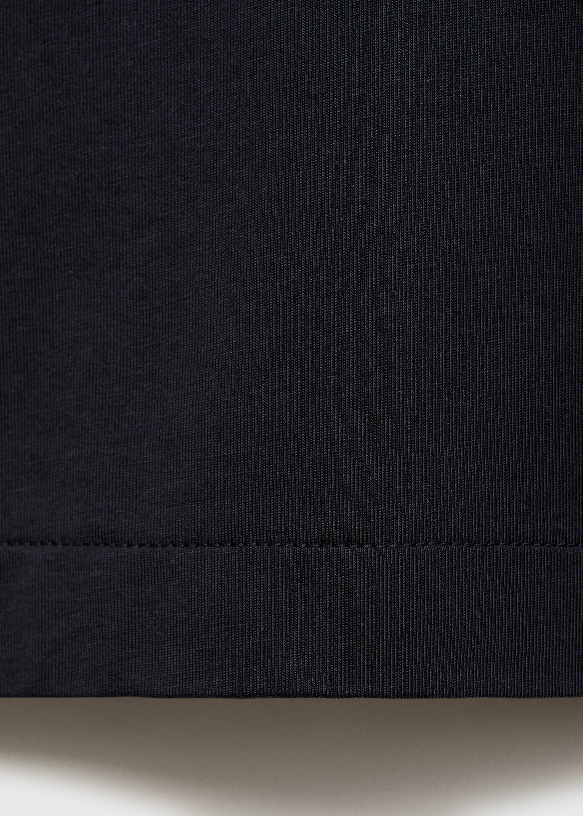 Zip neck polo shirt - Details of the article 0