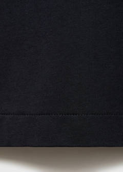 Zip neck polo shirt — Navy 8