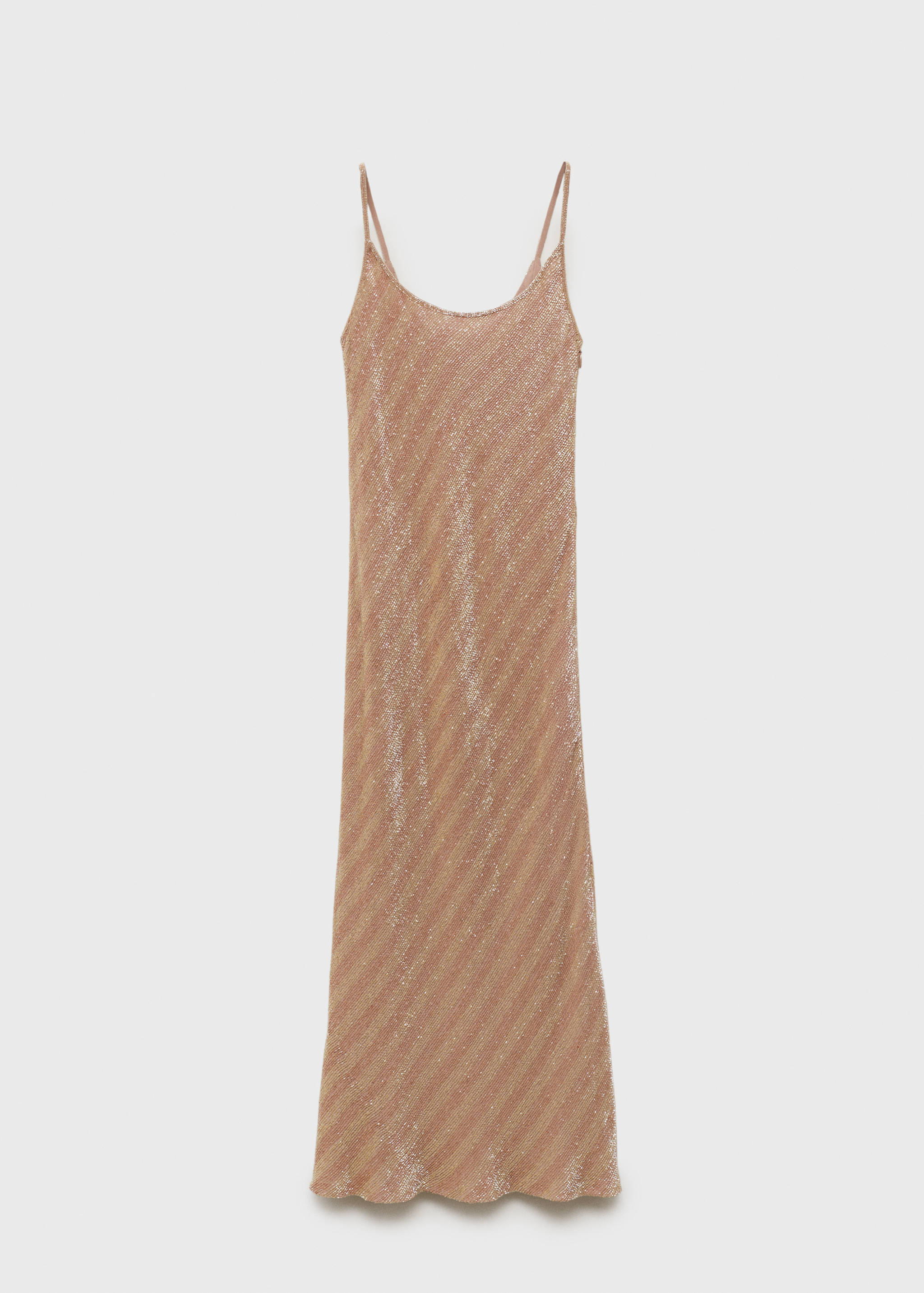 Scoop-back sequin dress - Article without model