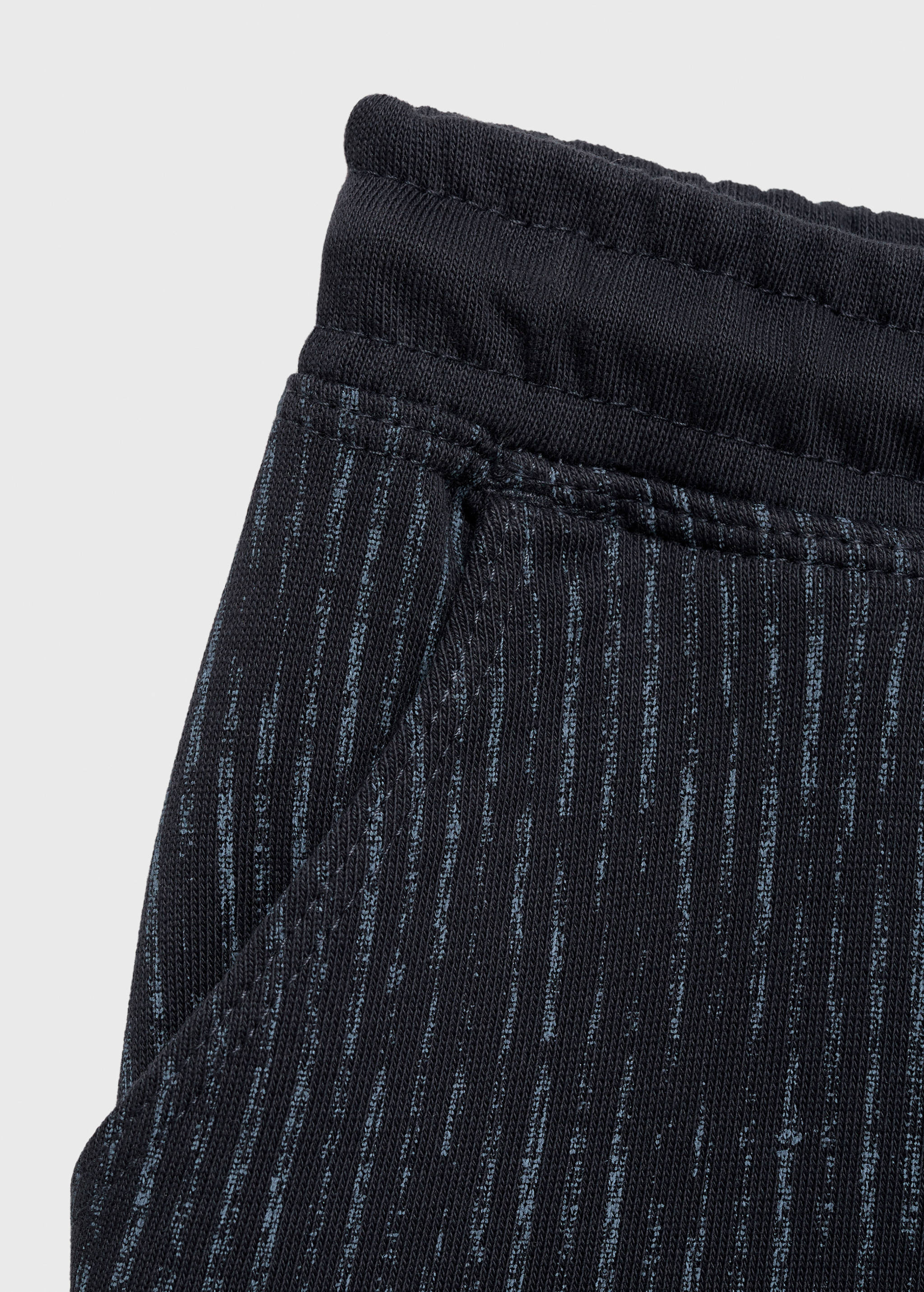 Printed cotton bermuda shorts - Details of the article 0