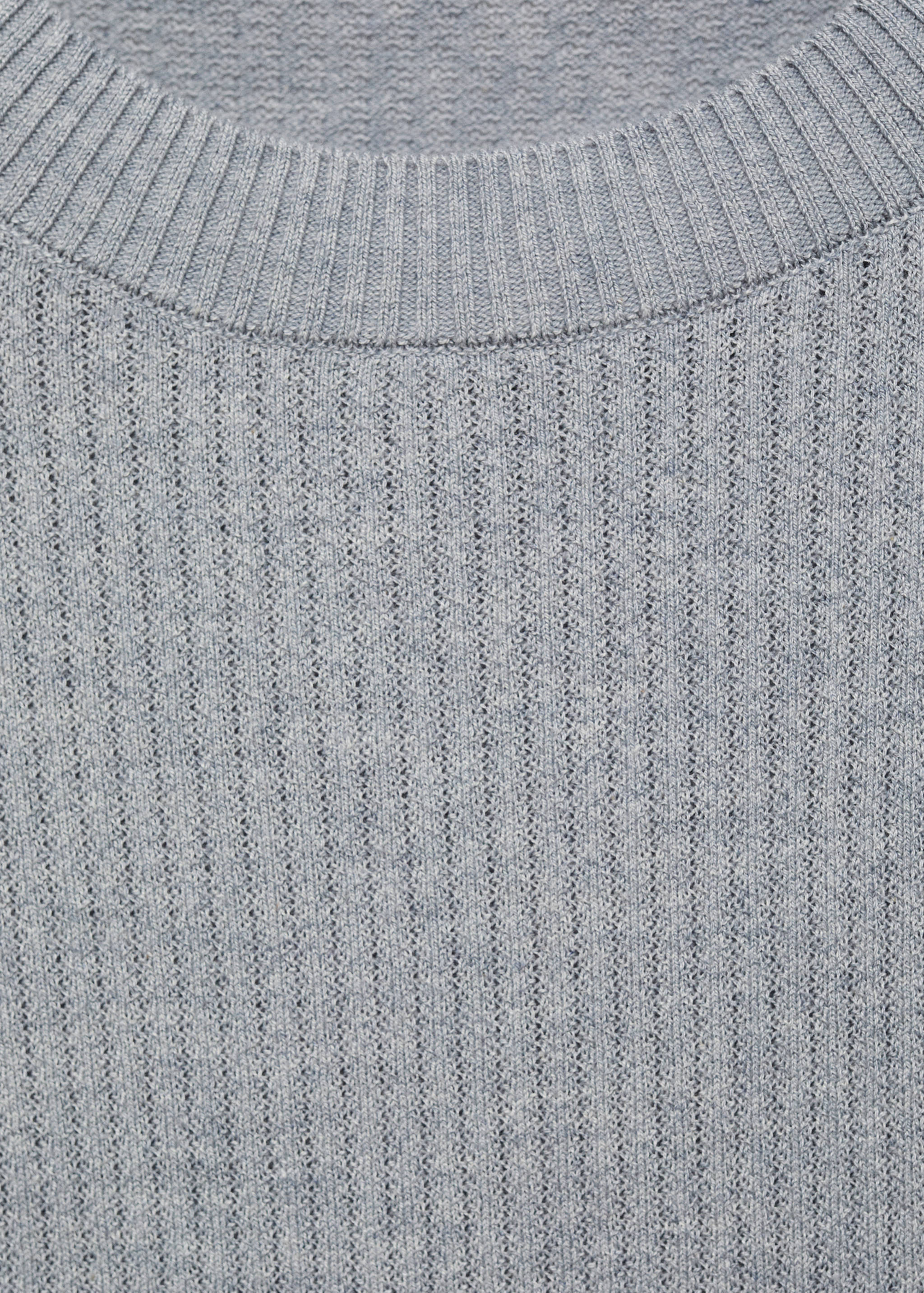 Ribbed  knit t-shirt - Details of the article 8