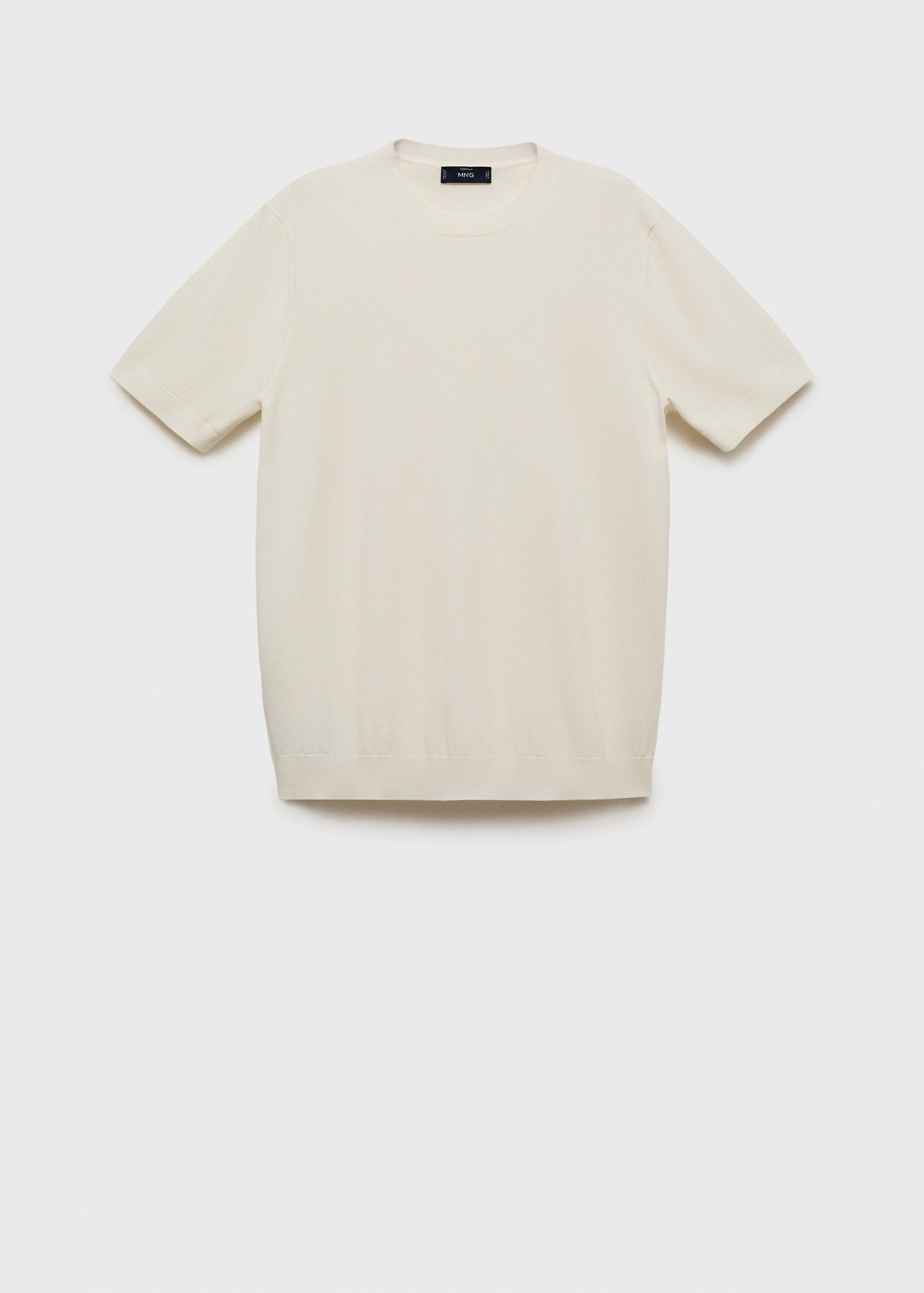 T-shirt maille fine coton - Article sans modèle