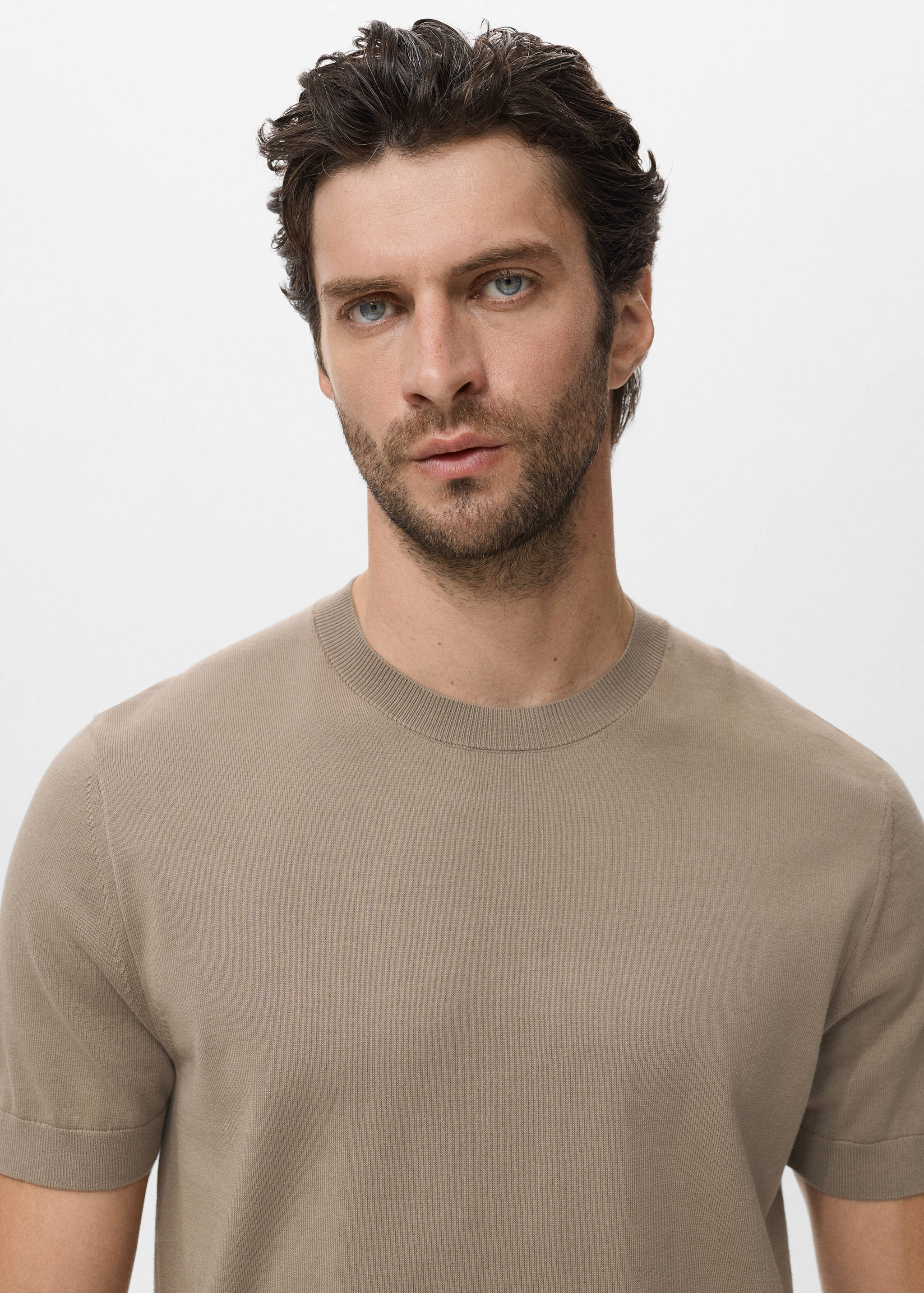 T-shirt maille fine coton - Détail de l'article 1