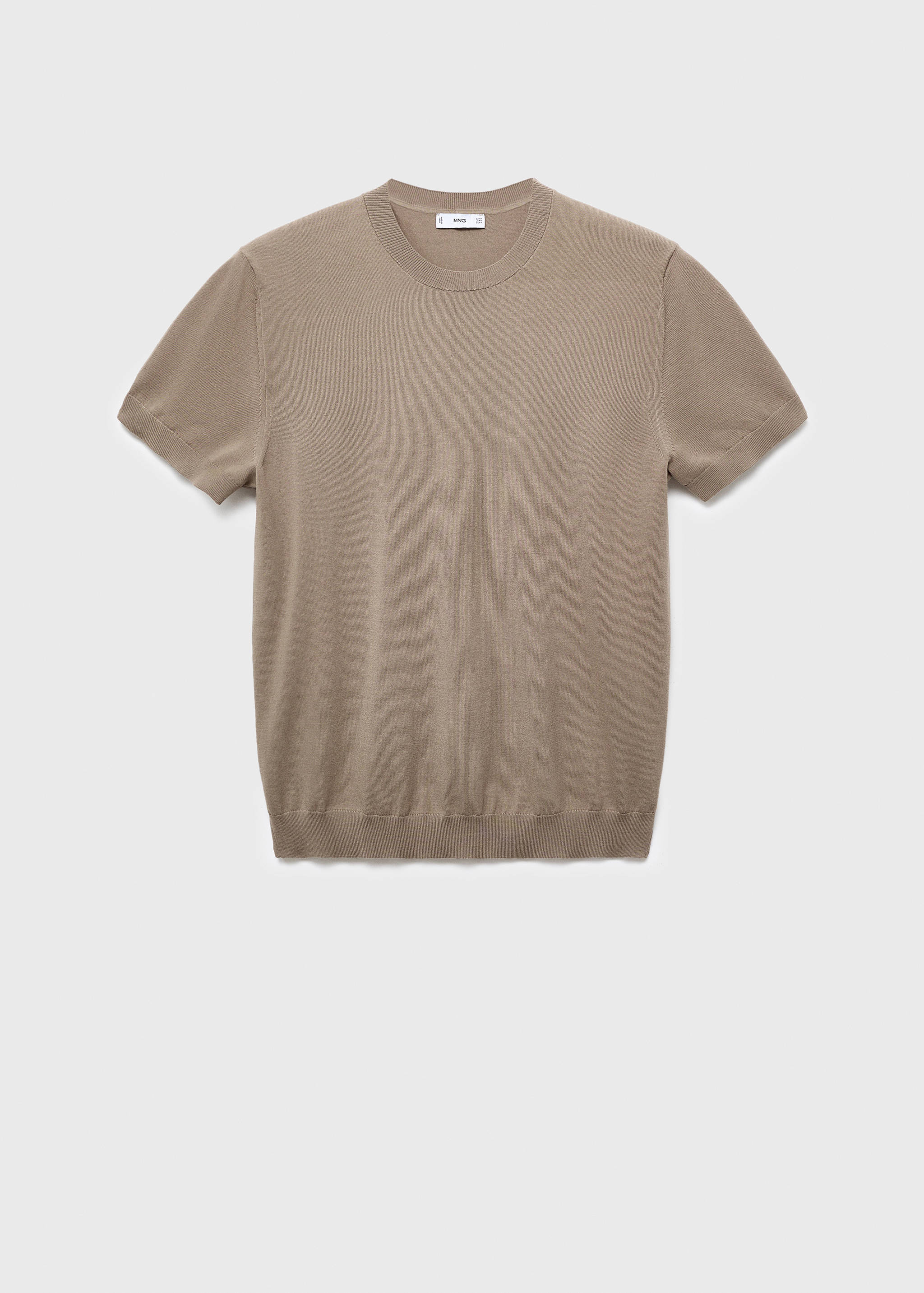 T-shirt maille fine coton - Article sans modèle