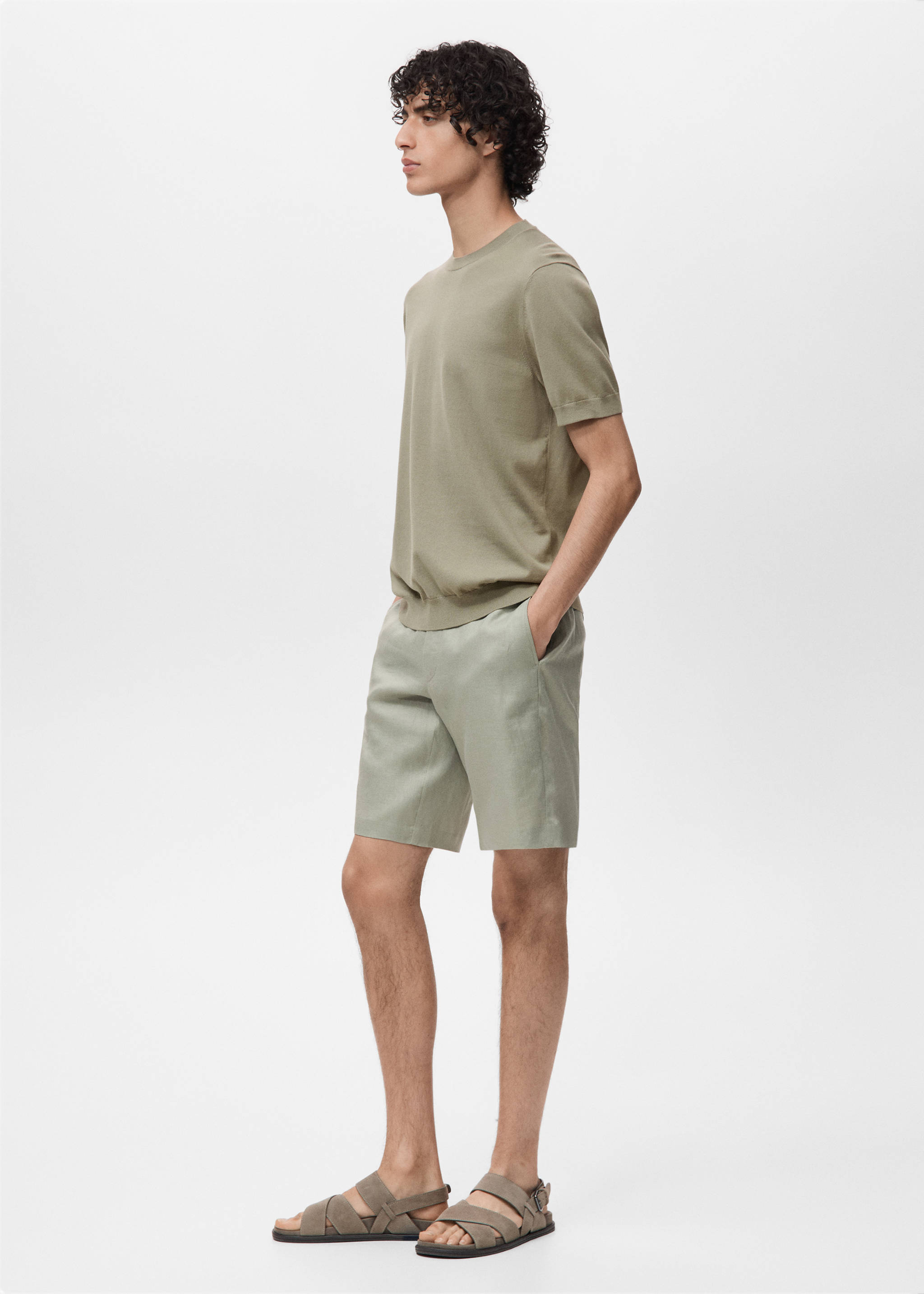 T-shirt maille fine coton - Détail de l'article 2