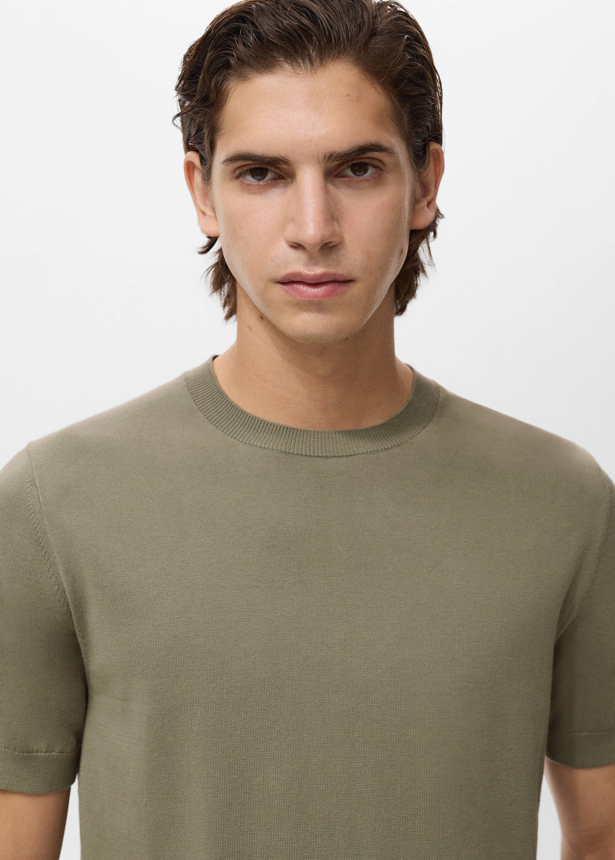 T-shirt maille fine coton - Détail de l'article 1