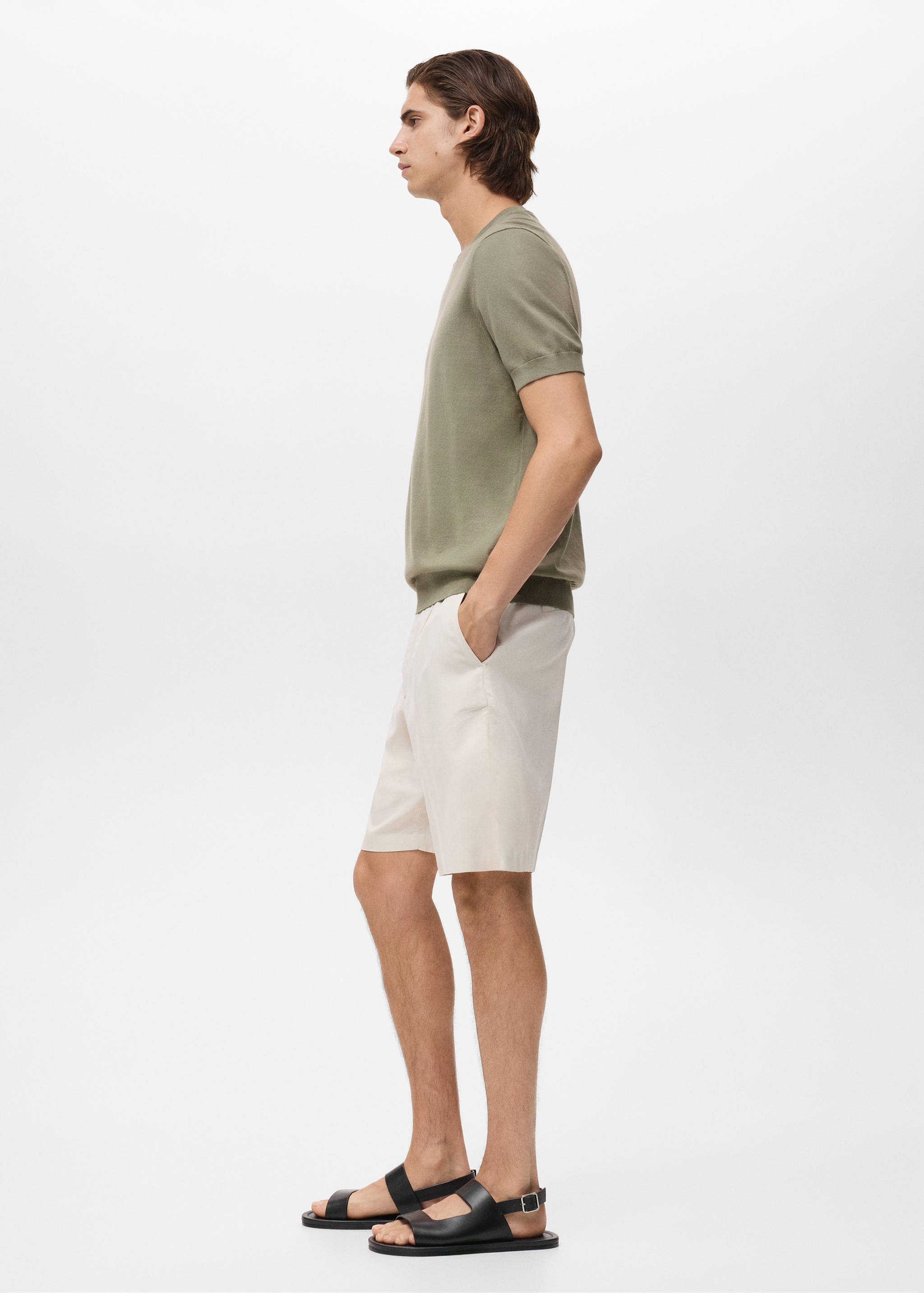 T-shirt maille fine coton - Détail de l'article 2