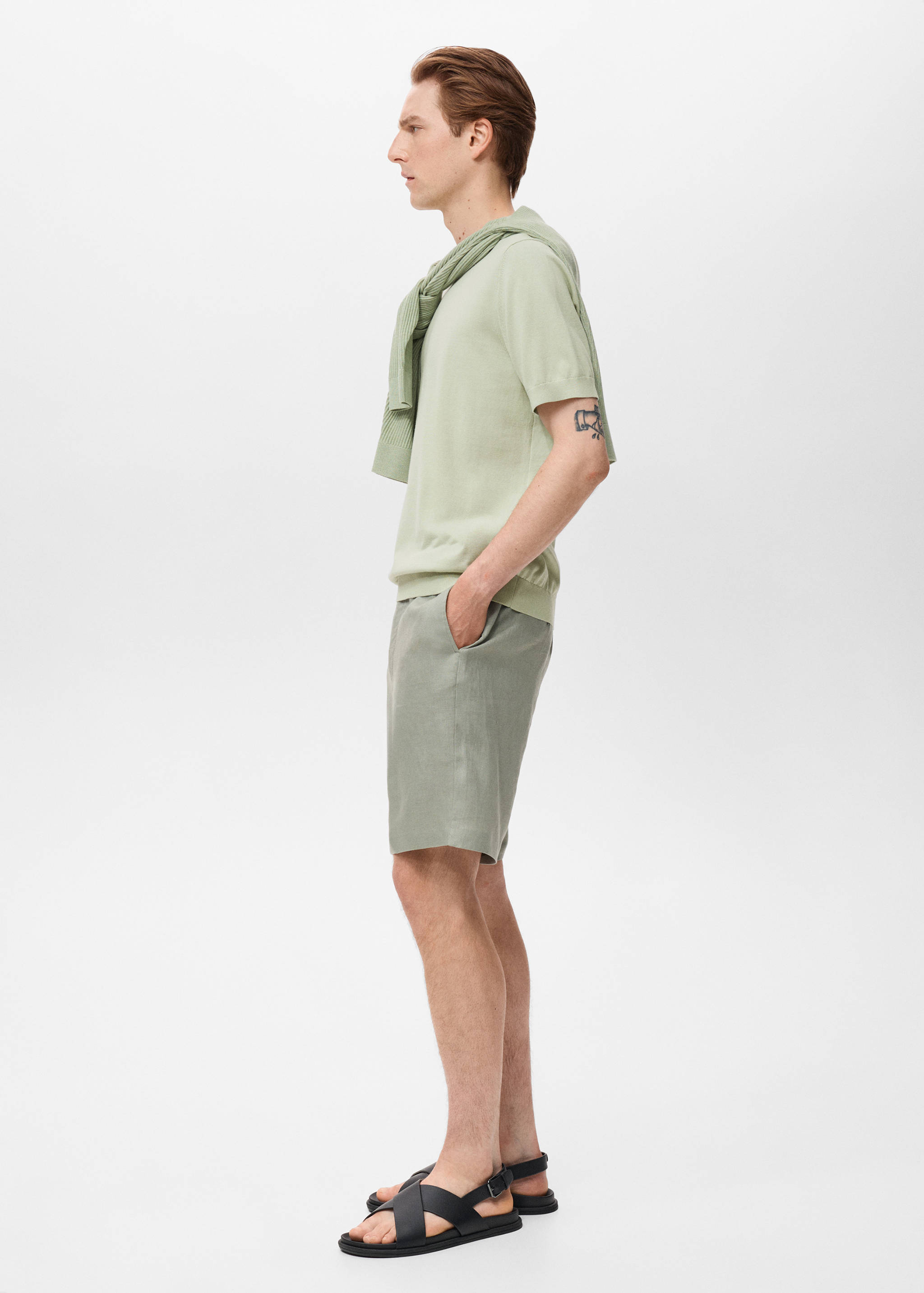 T-shirt maille fine coton - Détail de l'article 2