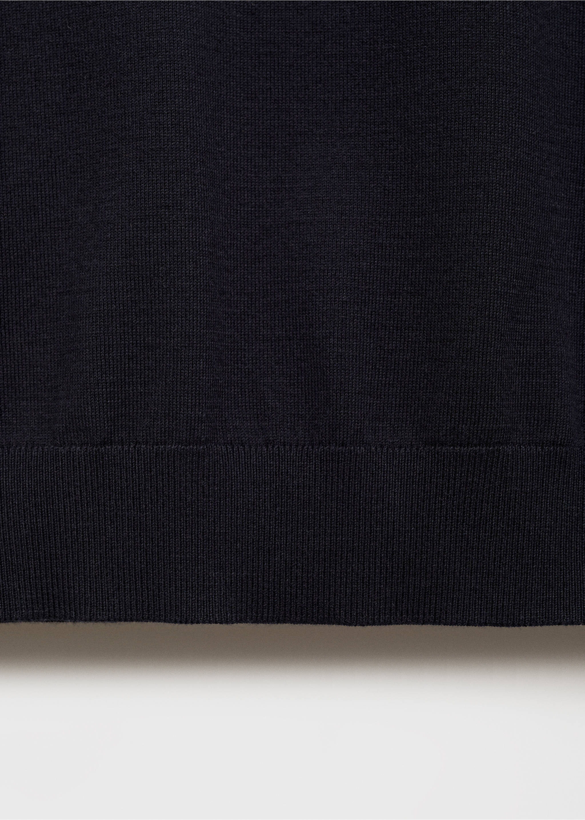 Хлопковая футболка из тонкого трикотажа - Деталь изделия 0, Синяя ночь. Ref: 17061245-00.